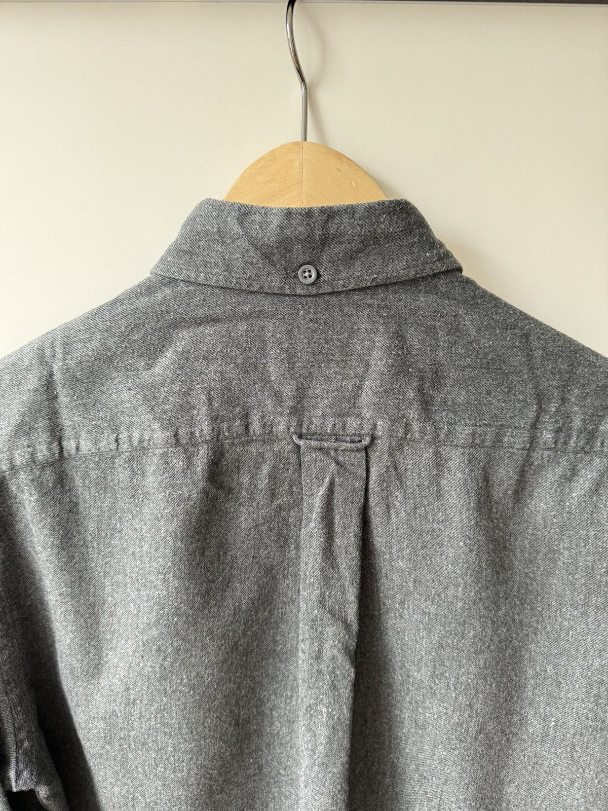 Acne Studios [48] Isherwood Melton Shirt in Carbon Grey (AW17) Size US M / EU 48-50 / 2 - 5 Thumbnail