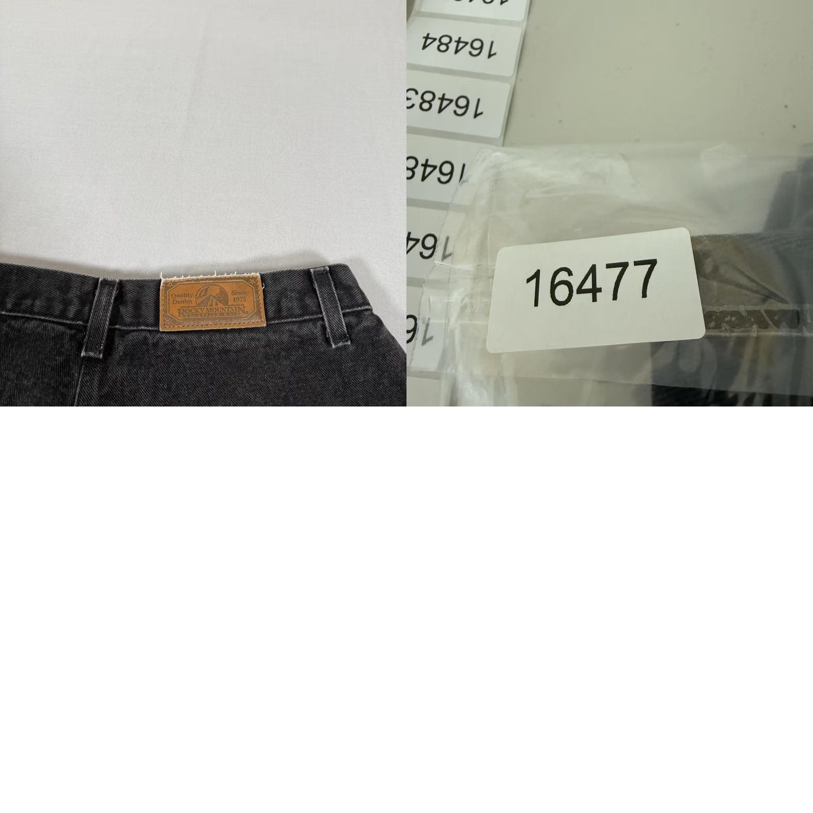Vintage VINTAGE Rockies Denim Jeans Womens 15 Black Charcoal Wash 90s Western 30 Inseam Straight Jeans Mens? Womens Size 36" / US 14 / IT 50 - 10 Thumbnail