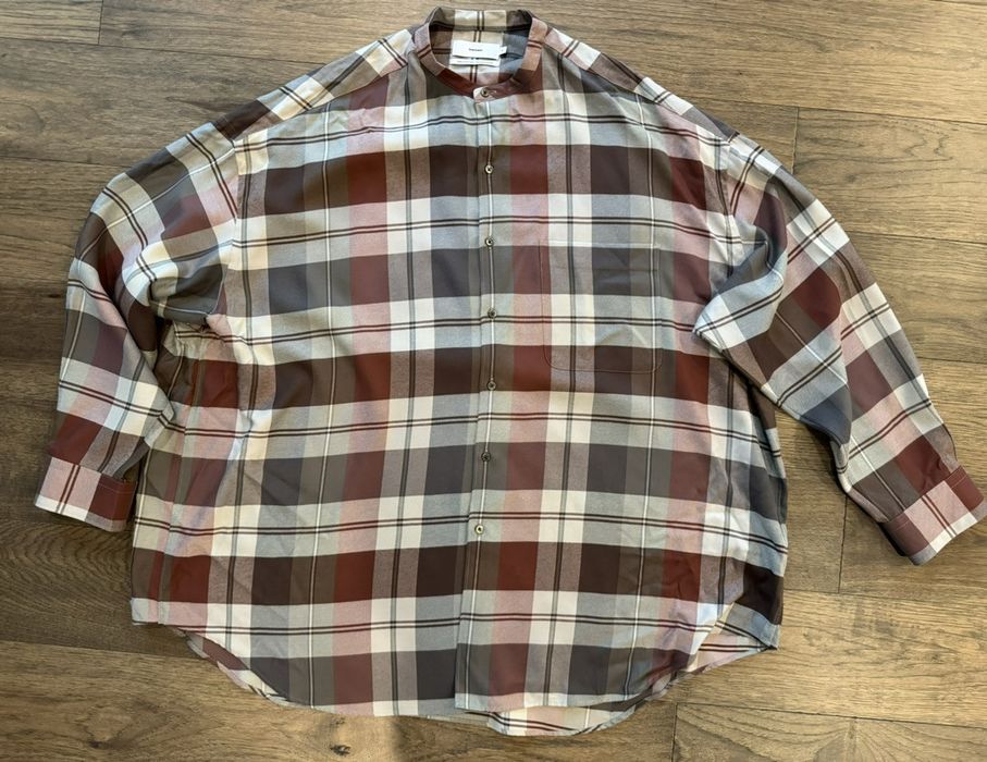 Graphpaper Graphpaper Viscose Check Oversized B.D. Shirt | Grailed