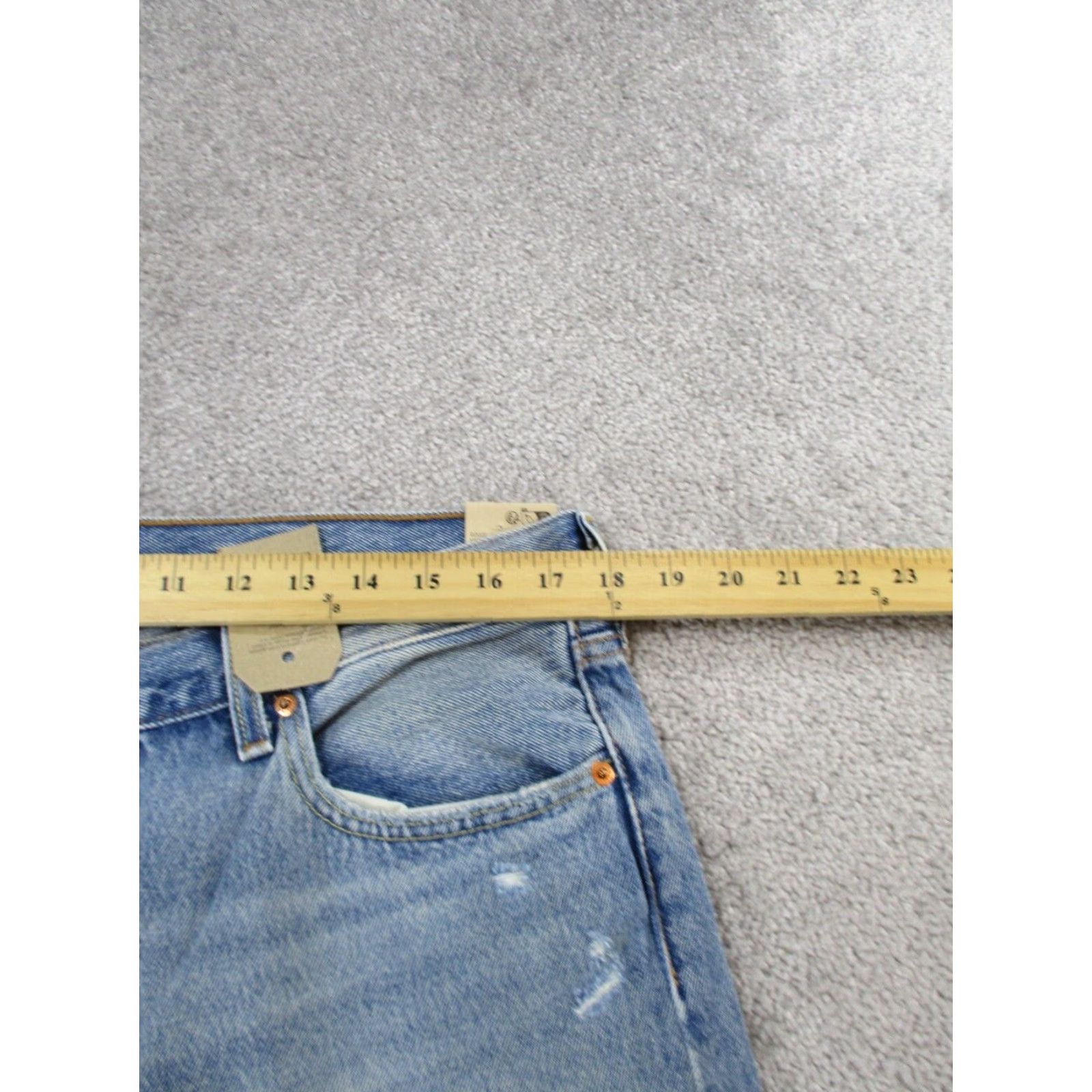 Levi's VINTAGE Levis 501 JeansMens 36 Light Wash Denim Distressed 150th Anniversary 36x31 NEW Size US 36 / EU 52 - 7 Thumbnail