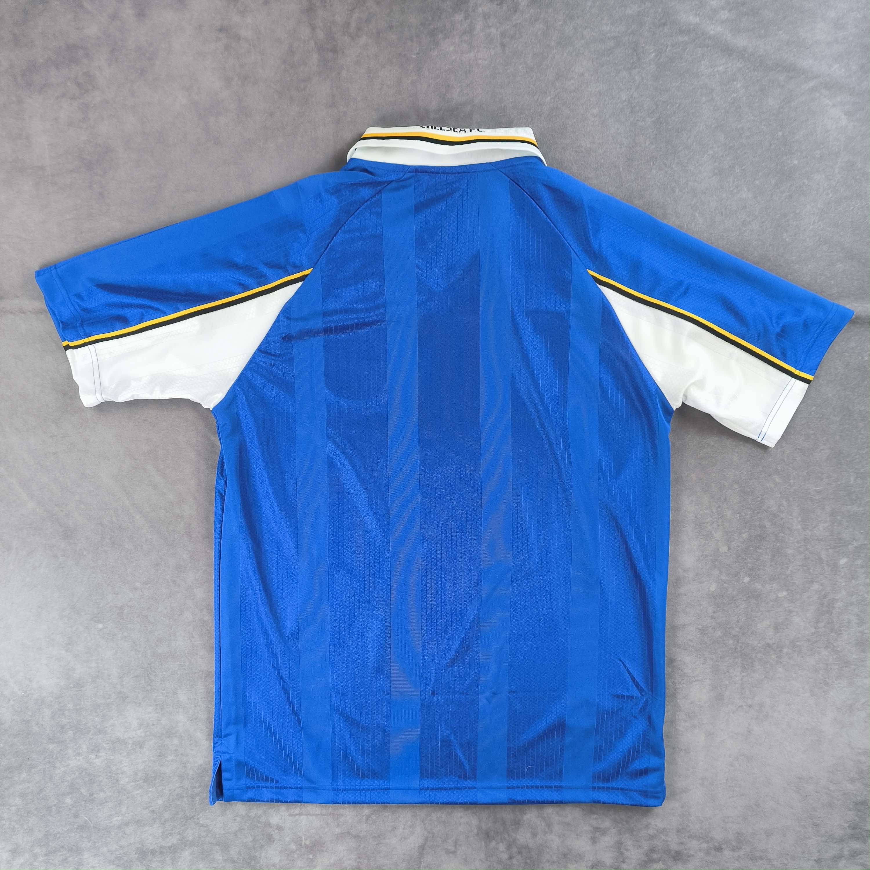 Other Chelsea 1997-99 Score Draw home retro football jersey sz L Size US L / EU 52-54 / 3 - 2 Thumbnail