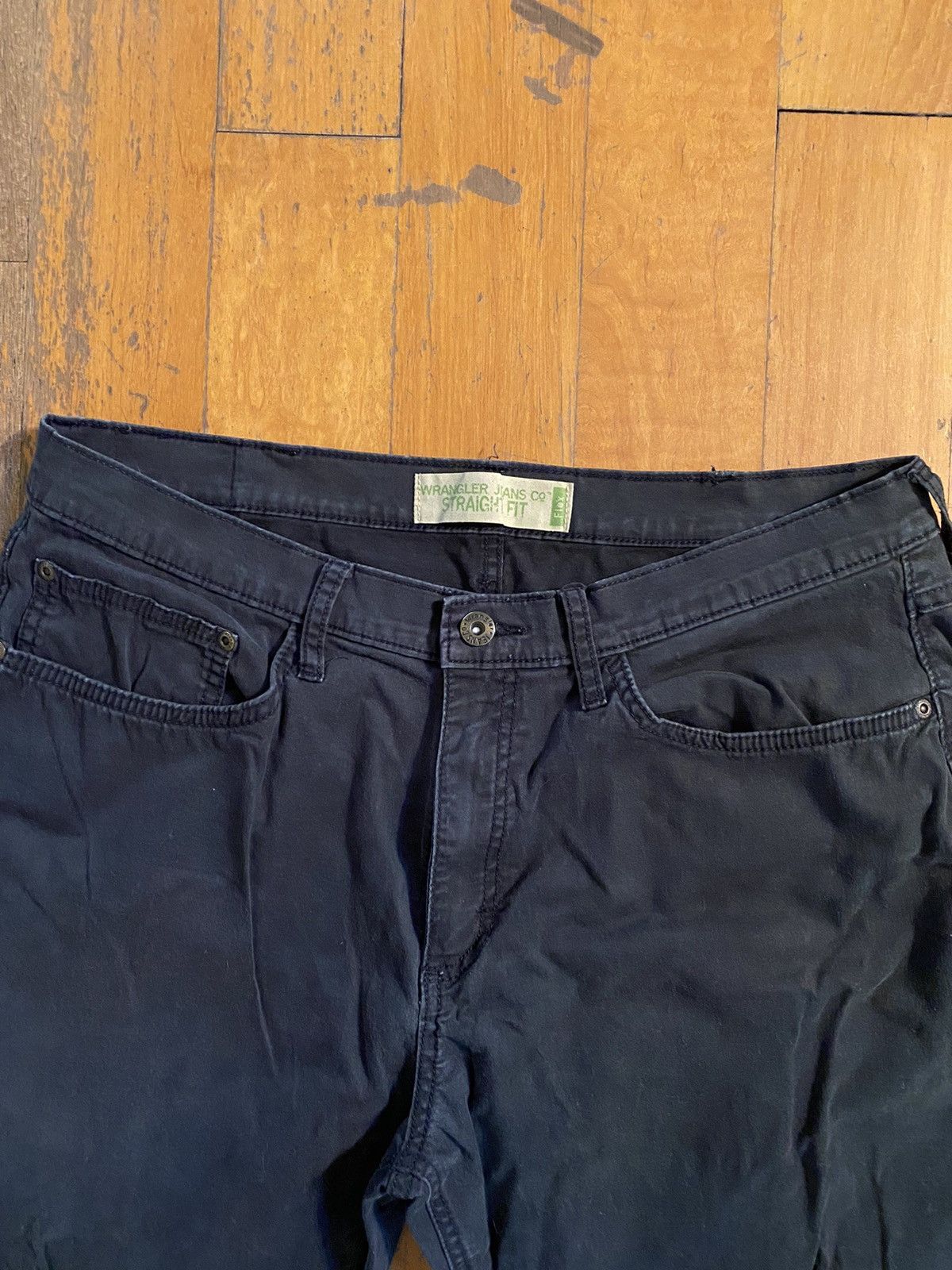 Vintage × Wrangler super distressed wrangler work pants Size US 33 - 2 Thumbnail