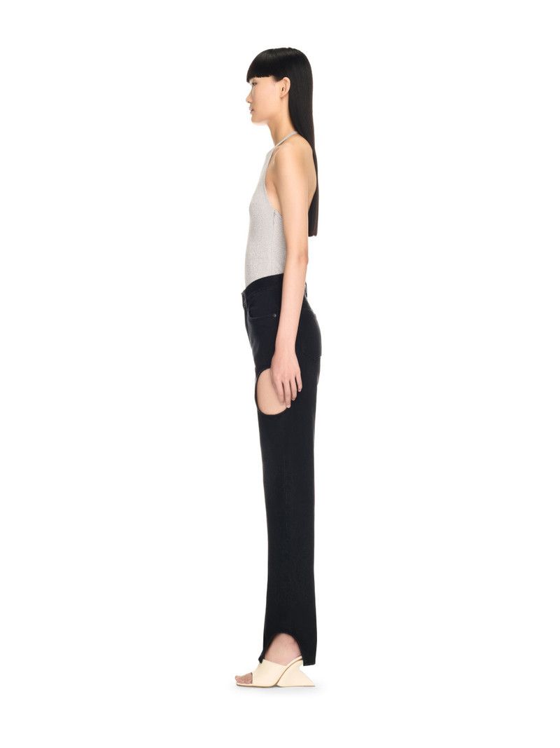 Off-White o1y1225 Logo Tank Top in Silver Size XS / US 0-2 / IT 36-38 - 3 Thumbnail