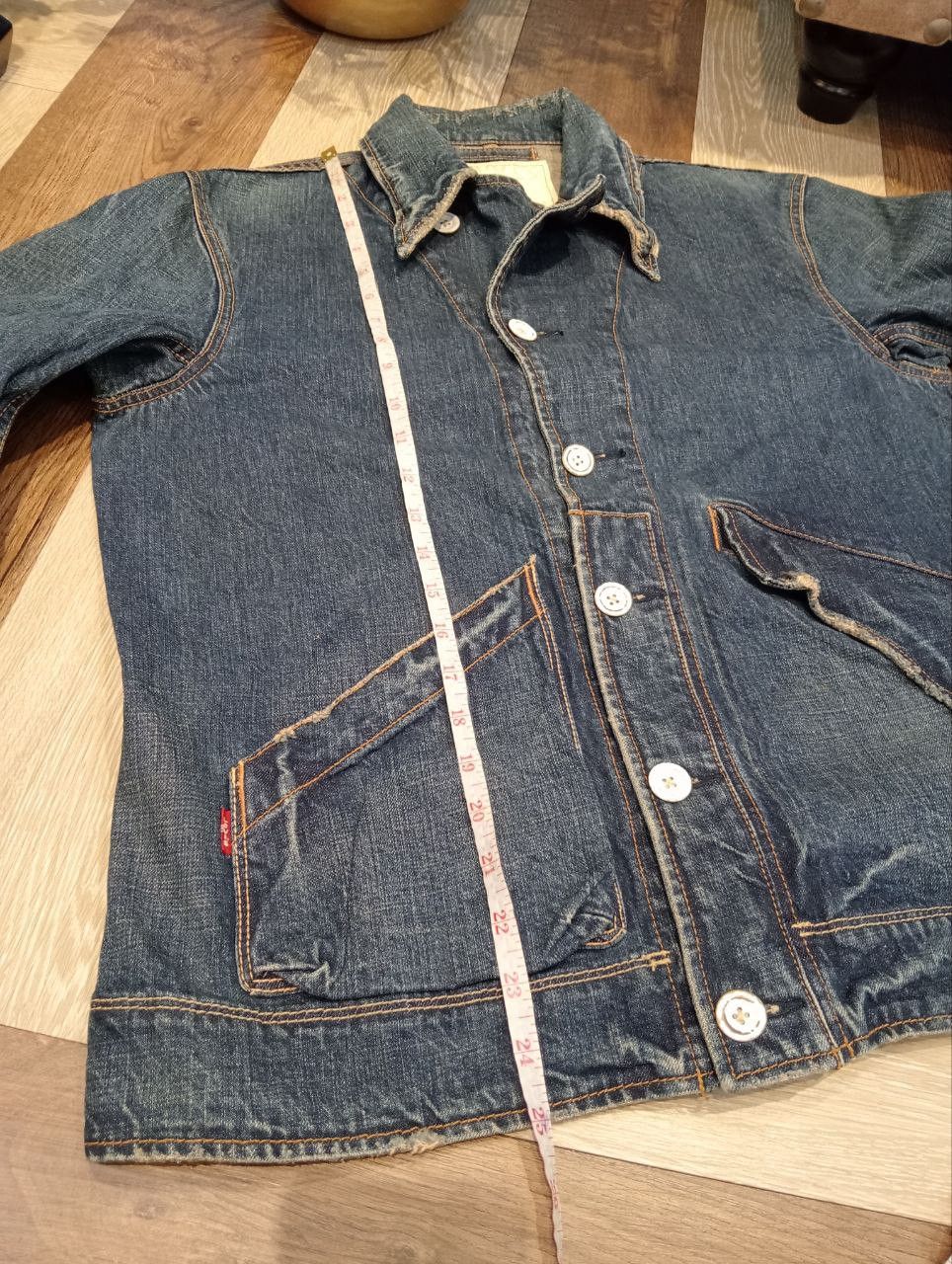 Levi's Vintage Clothing LEVI'S VINTAGE 70815 BLUE DENIM JACKET - SIZE M Size US M / EU 48-50 / 2 - 14 Thumbnail