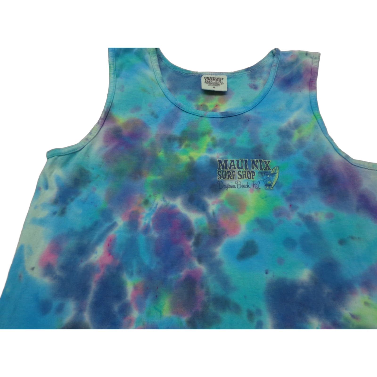 Comfort Colors Maui Nix Surf Shop Tie Dye Tank Top Sleeveless Shirt Size Small Size US S / EU 44-46 / 1 - 1 Thumbnail