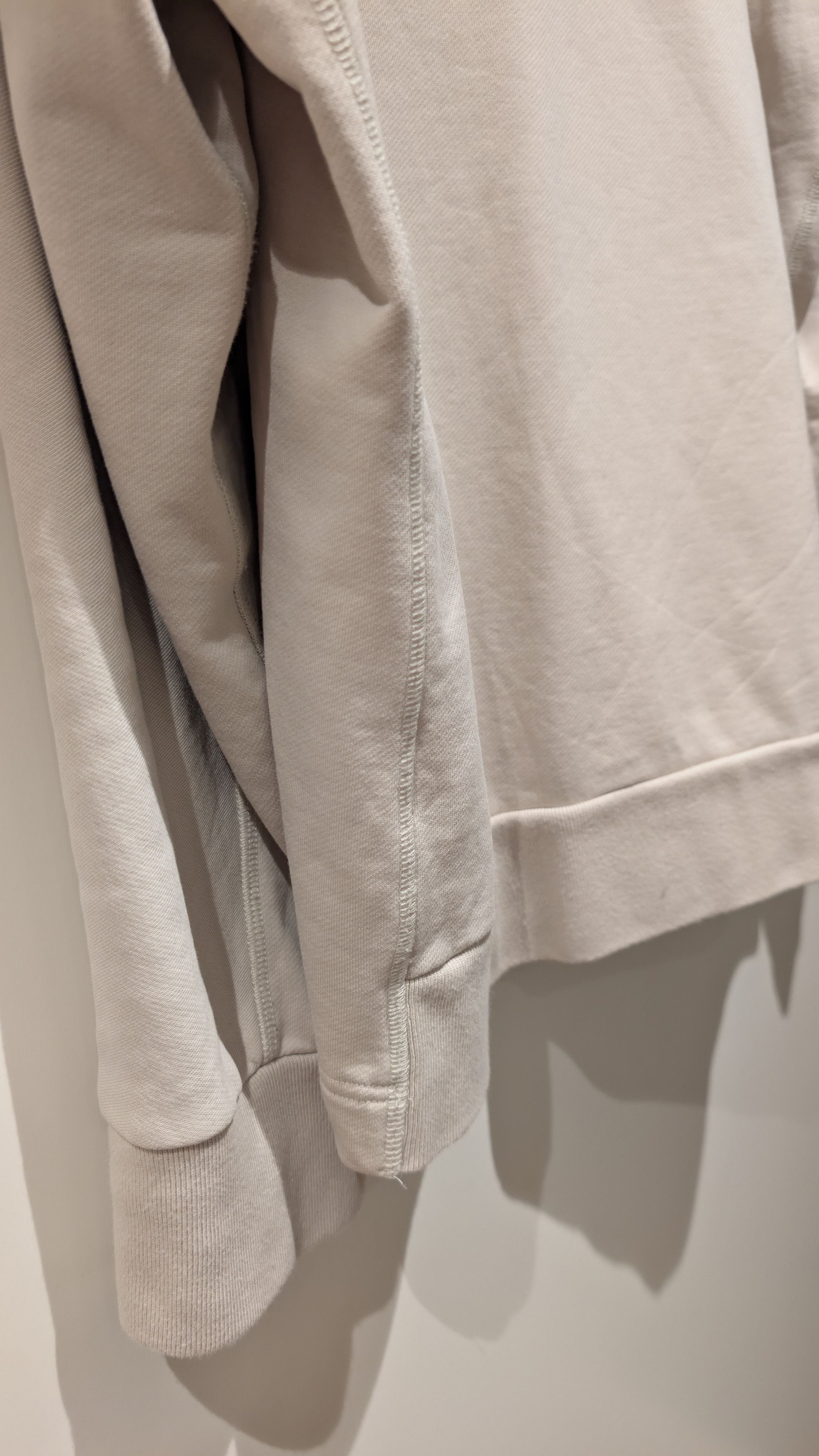 Adidas × Yohji Yamamoto Y-3 Off-White Stacked Logo Sweatshirt Size US M / EU 48-50 / 2 - 11 Thumbnail