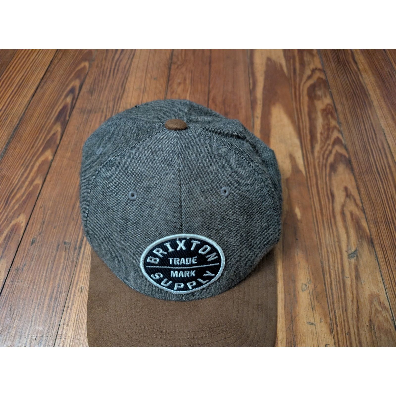 Brixton Brixton Mens Gray Hat in good condition. Size ONE SIZE - 3 Thumbnail