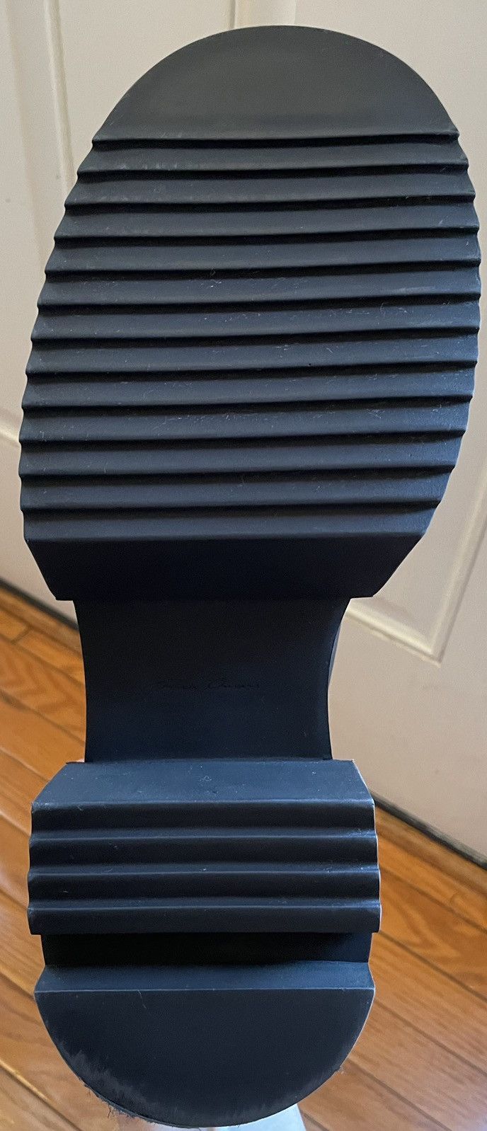 Rick Owens Beatle Bogun Leather Boots EU 44/US 11