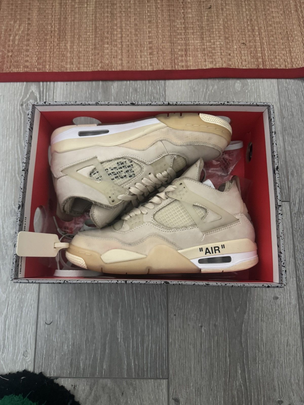Air Jordan Retro Off-White Sail US Used