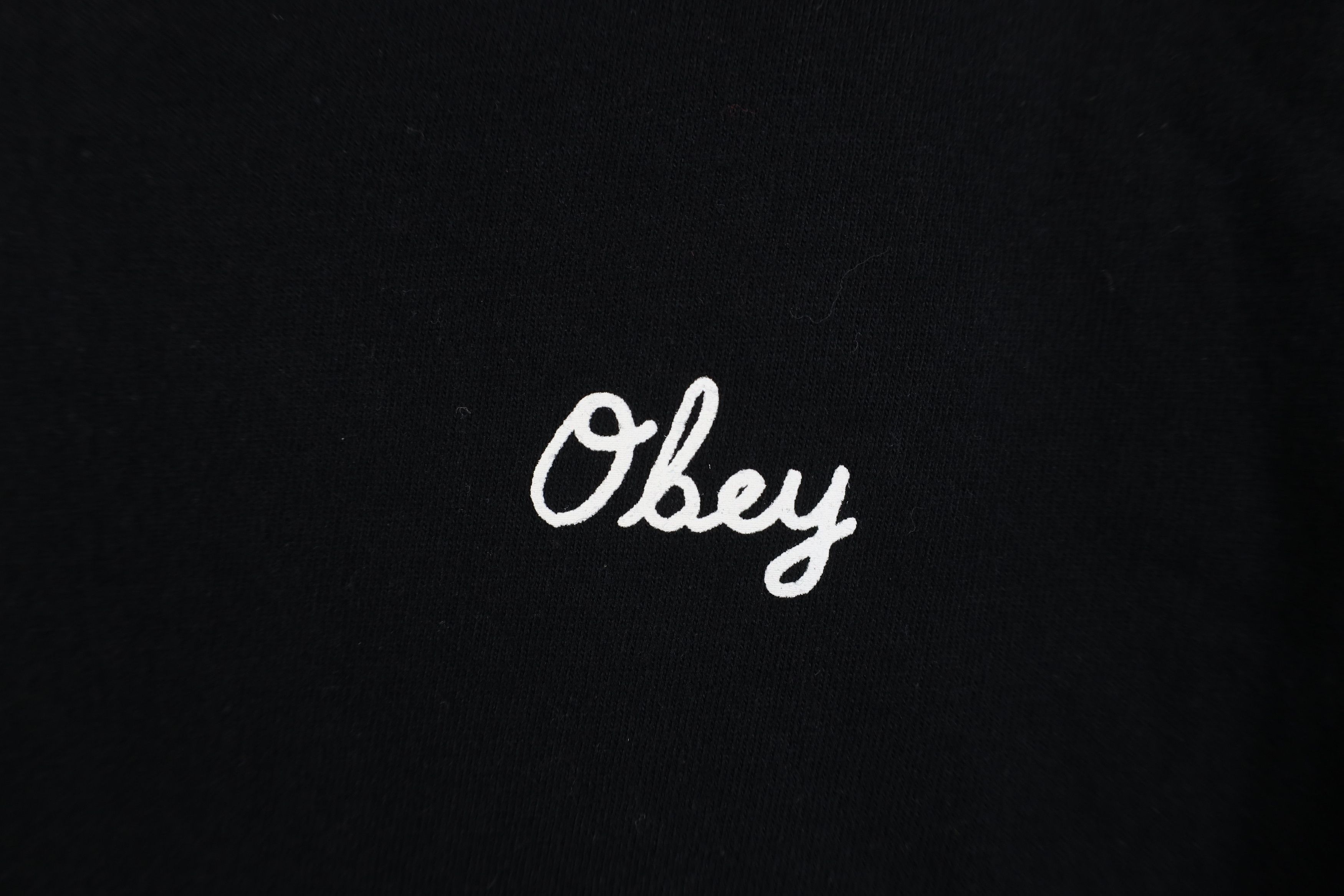 Obey Vintage Y2K Obey Propaganda Flower Long Sleeve T-Shirt Black Size US M / EU 48-50 / 2 - 4 Thumbnail