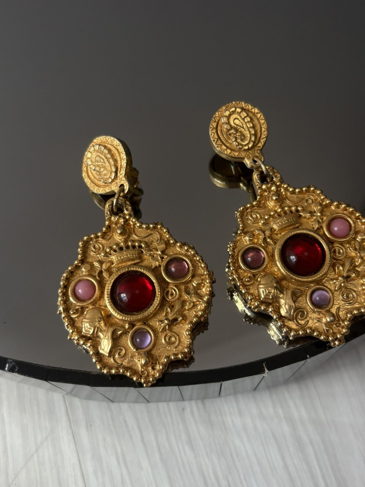Vintage 1960’s made in France earrings Size ONE SIZE - 7 Thumbnail