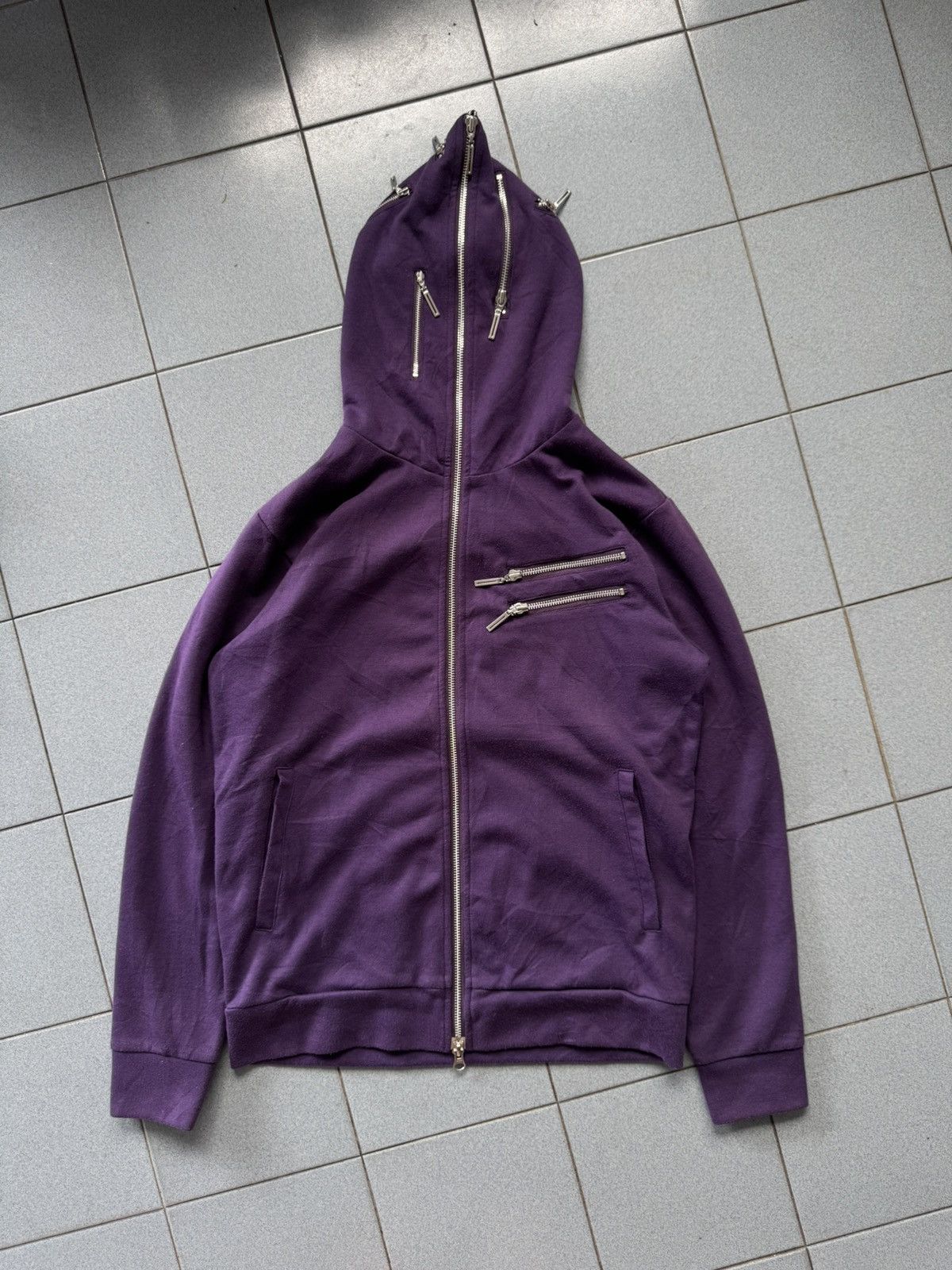 If Six Was Nine 2000s japanese brand - vkei style full zip hoodie Size US M / EU 48-50 / 2 - 4 Thumbnail