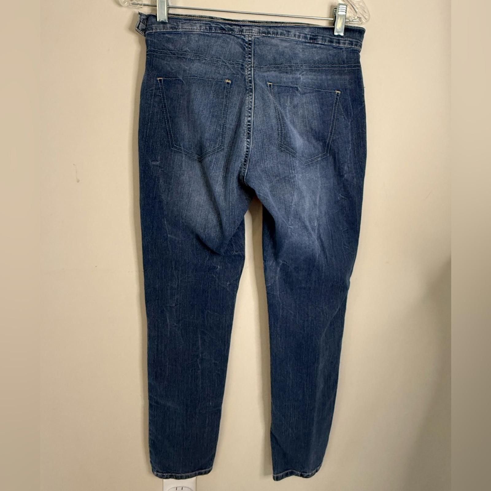 DKNY DKNY retro faux pocket tapered ankle jeans SZ 8 Size 30" / US 8 / IT 44 - 2 Thumbnail