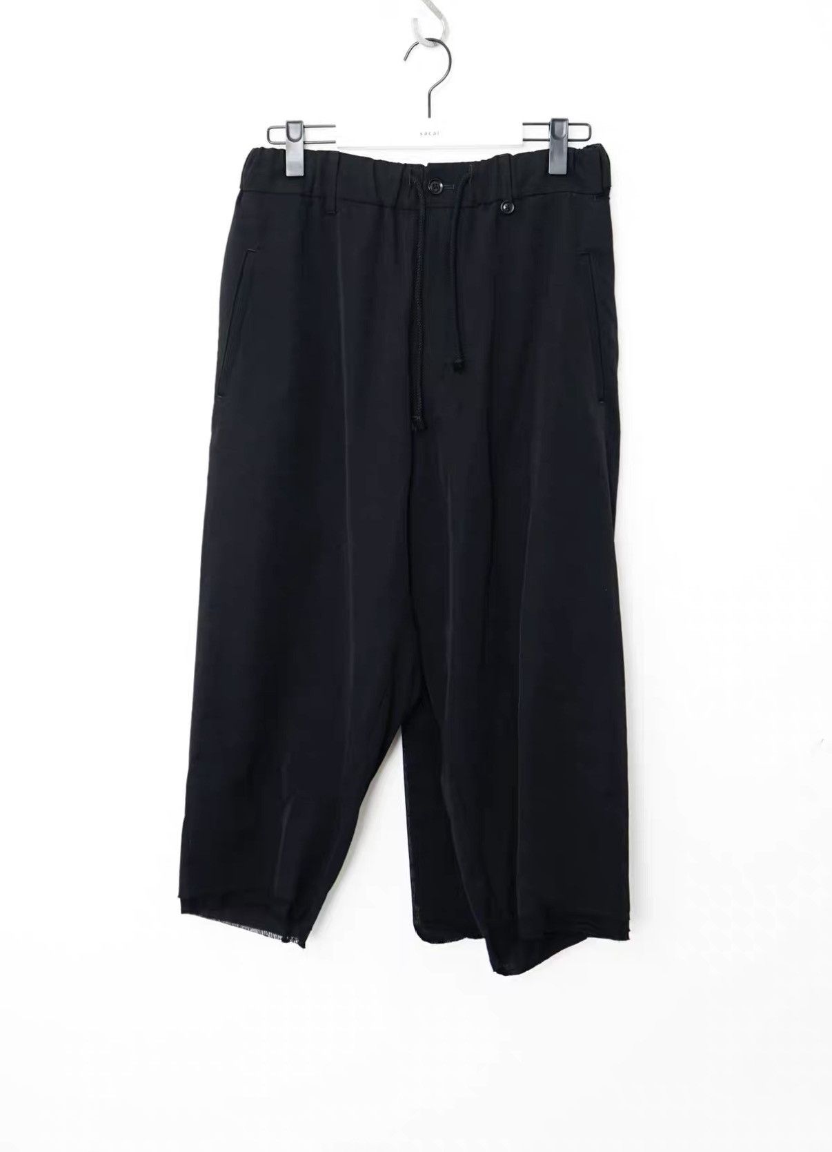 Yohji Yamamoto Yohji Yamamoto 15AW Triple Cut-Out Skirt Wide-Leg Pants Size US 32 / EU 48 - 2 Thumbnail
