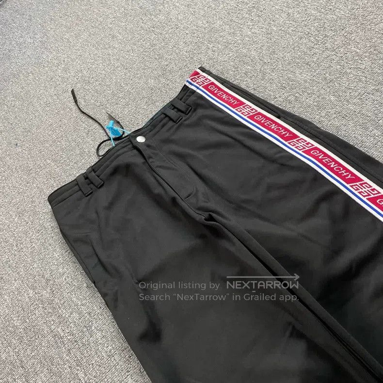 Givenchy Givenchy SizeM Couldn't Find, Black Striped Long Pants Size Size US 30 / EU 46 - 3 Thumbnail