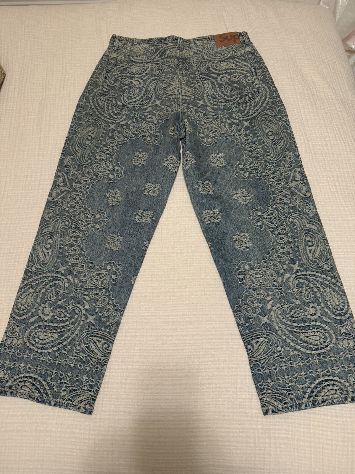 Supreme Bandana Jacquard Baggy Jean Size US 32 / EU 48 - 3 Thumbnail