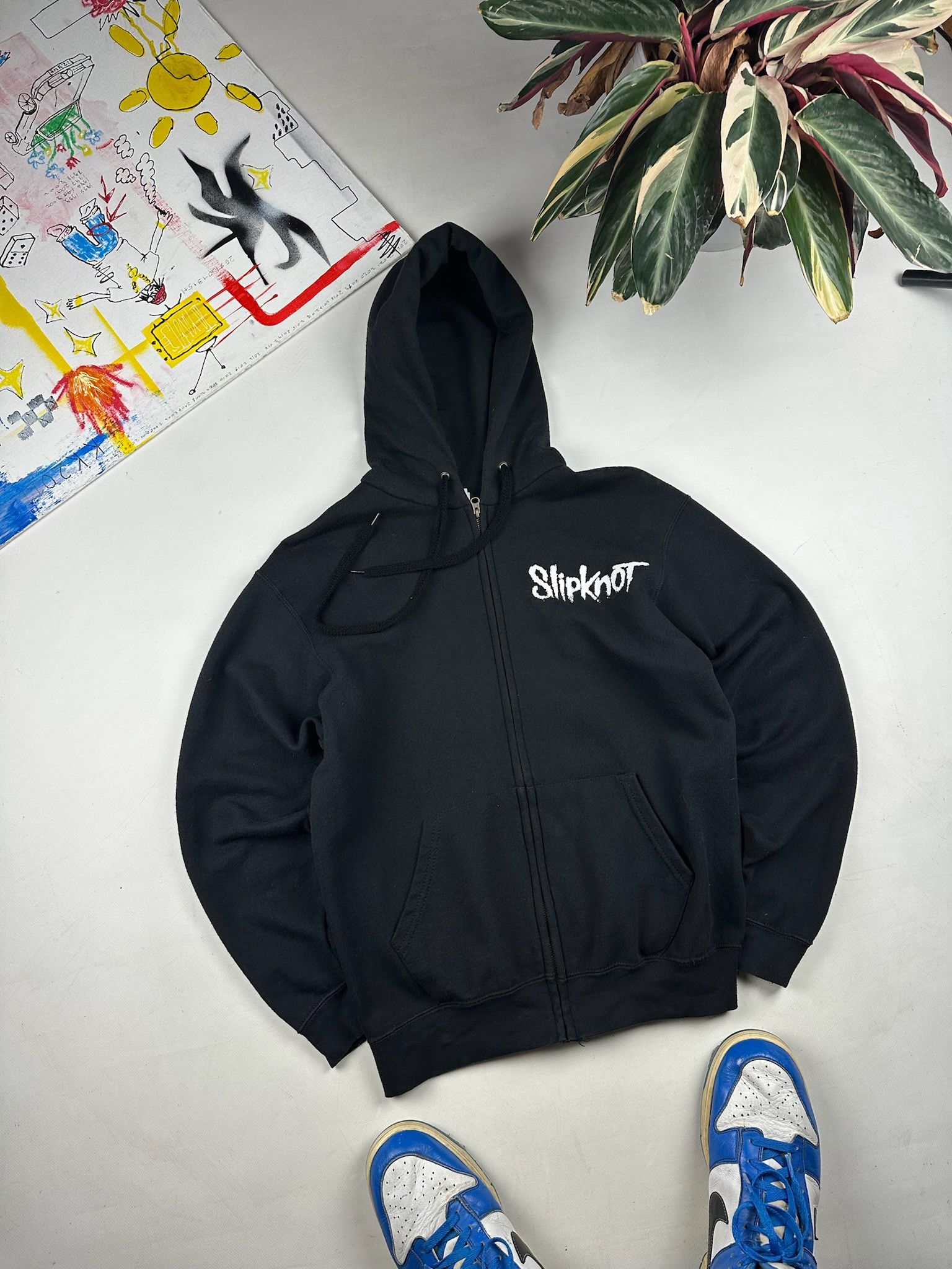 Band Tees Slipknot hoodie zip Size US S / EU 44-46 / 1 - 3 Thumbnail