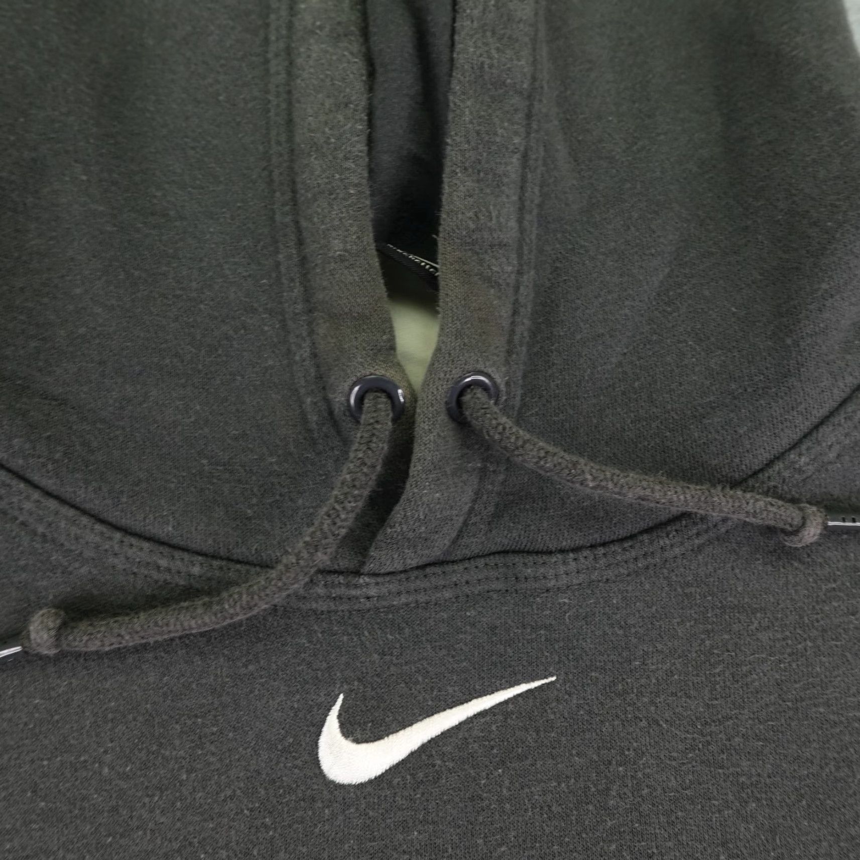Nike Nike Hoodie Mens Medium Gray Center Swoosh Club Fleece Pullover ^ Size US M / EU 48-50 / 2 - 3 Thumbnail