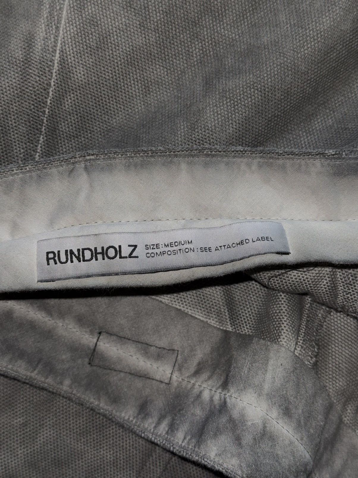 Designer × Rundholz Rundholz avant garde washed graphite grey assymetric skirt Size 27" / US 4 / IT 40 - 9 Thumbnail
