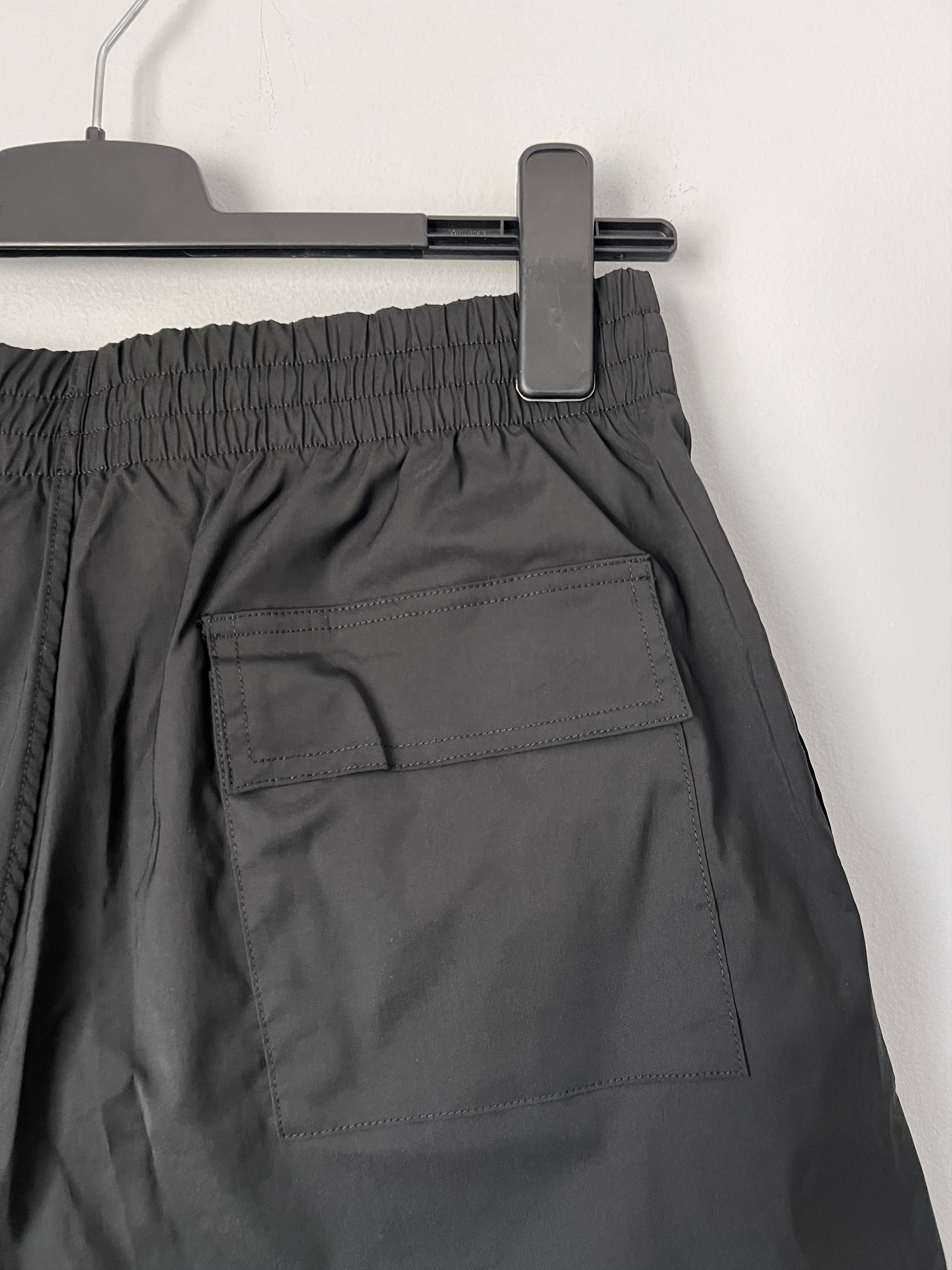 1017 Alyx 9SM Logo Embroidered Swim Shorts in Black