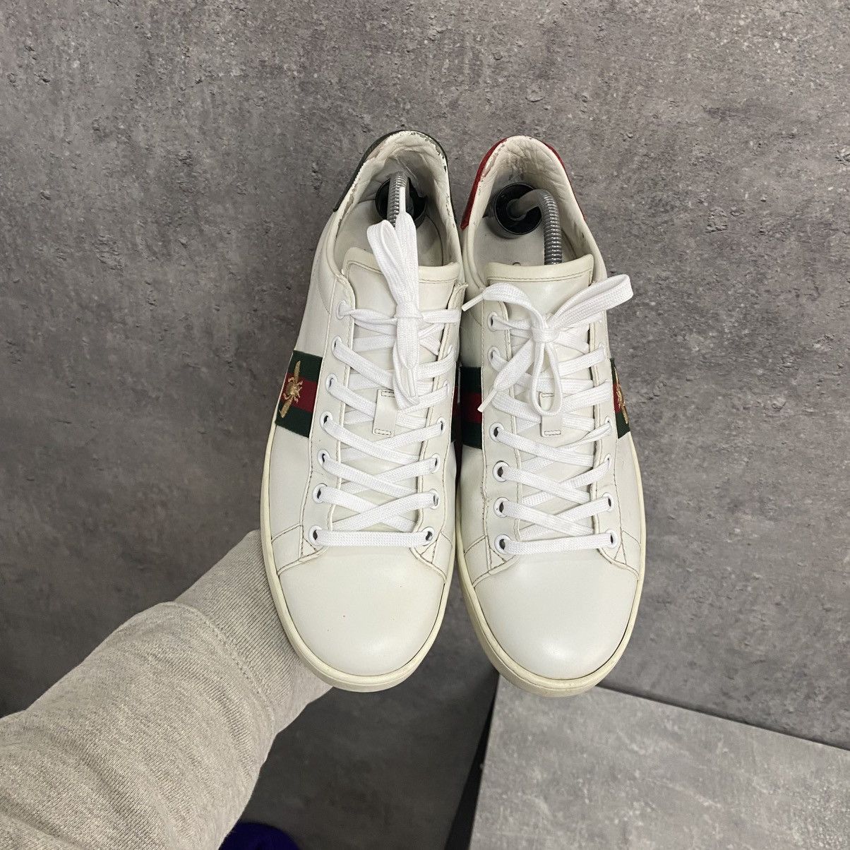 Gucci Gucci Ace Bee Embroidered Sneakers Size US 7.5 / EU 40-41 - 6 Thumbnail