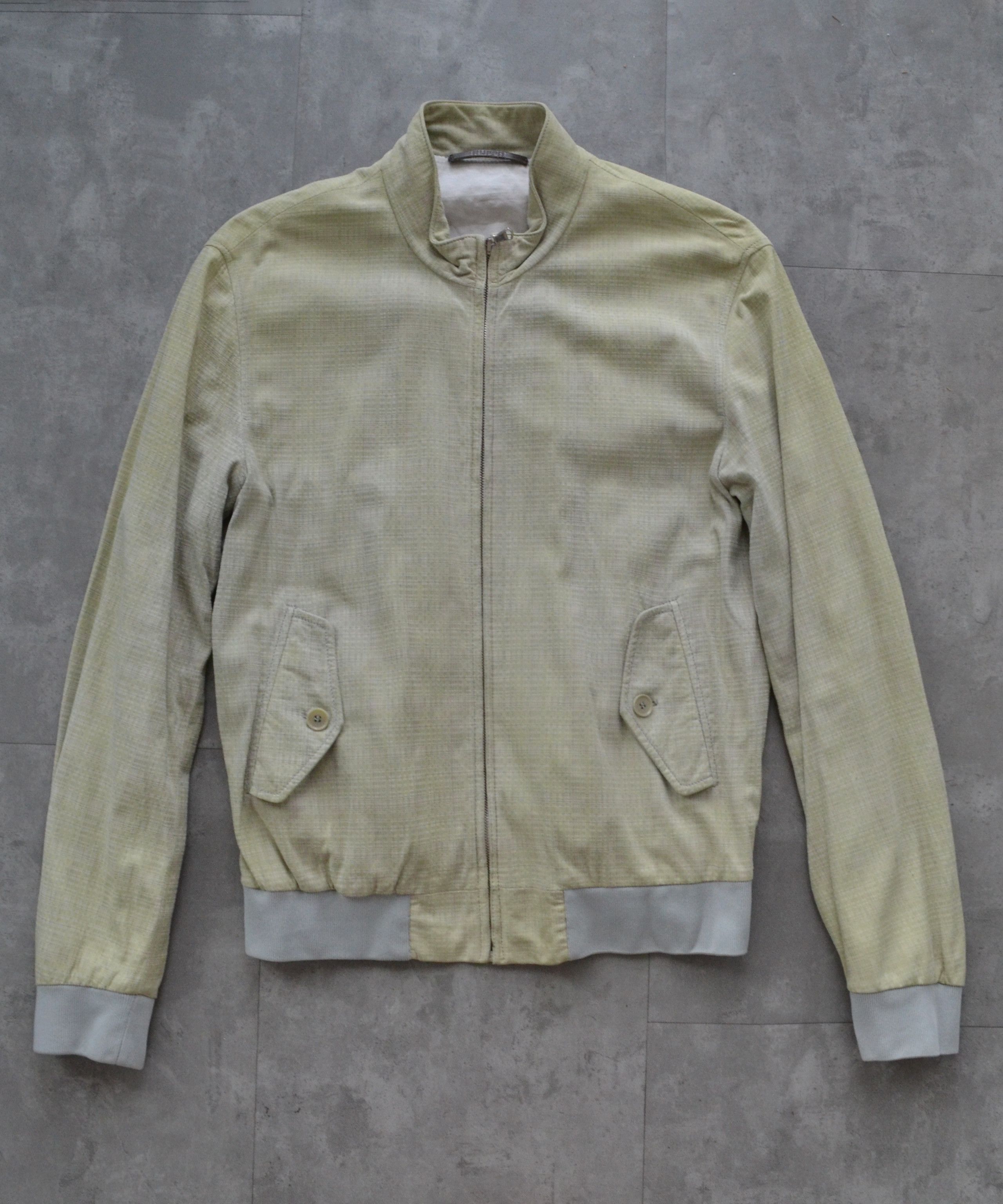Ruffo Research 🔴 RUFFO Leather Jacket Check Bomber ZIp Vintage RAF SIMONS Size US S / EU 44-46 / 1 - 1 Thumbnail