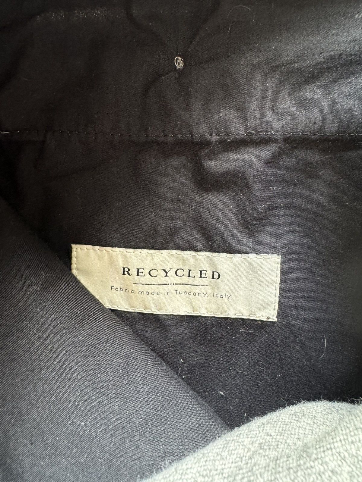 Designer RECYCLED Wool Pants Grey Trousers Uniform For DEDICATED Mens Size US 26 / EU 42 - 5 Thumbnail