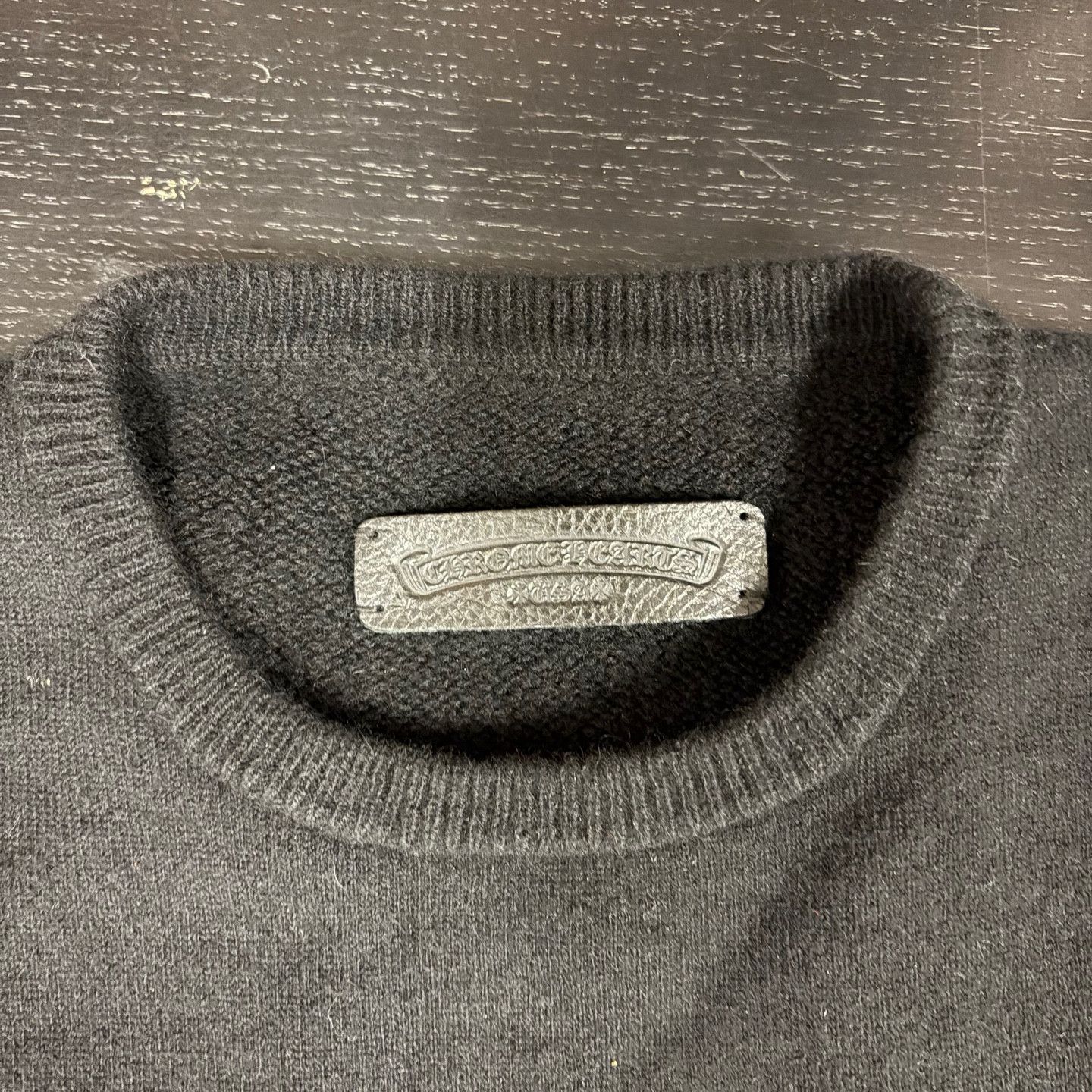 Chrome Hearts Life Sentence Floral Embroidery Cashmere Sweater Size US M / EU 48-50 / 2 - 3 Thumbnail