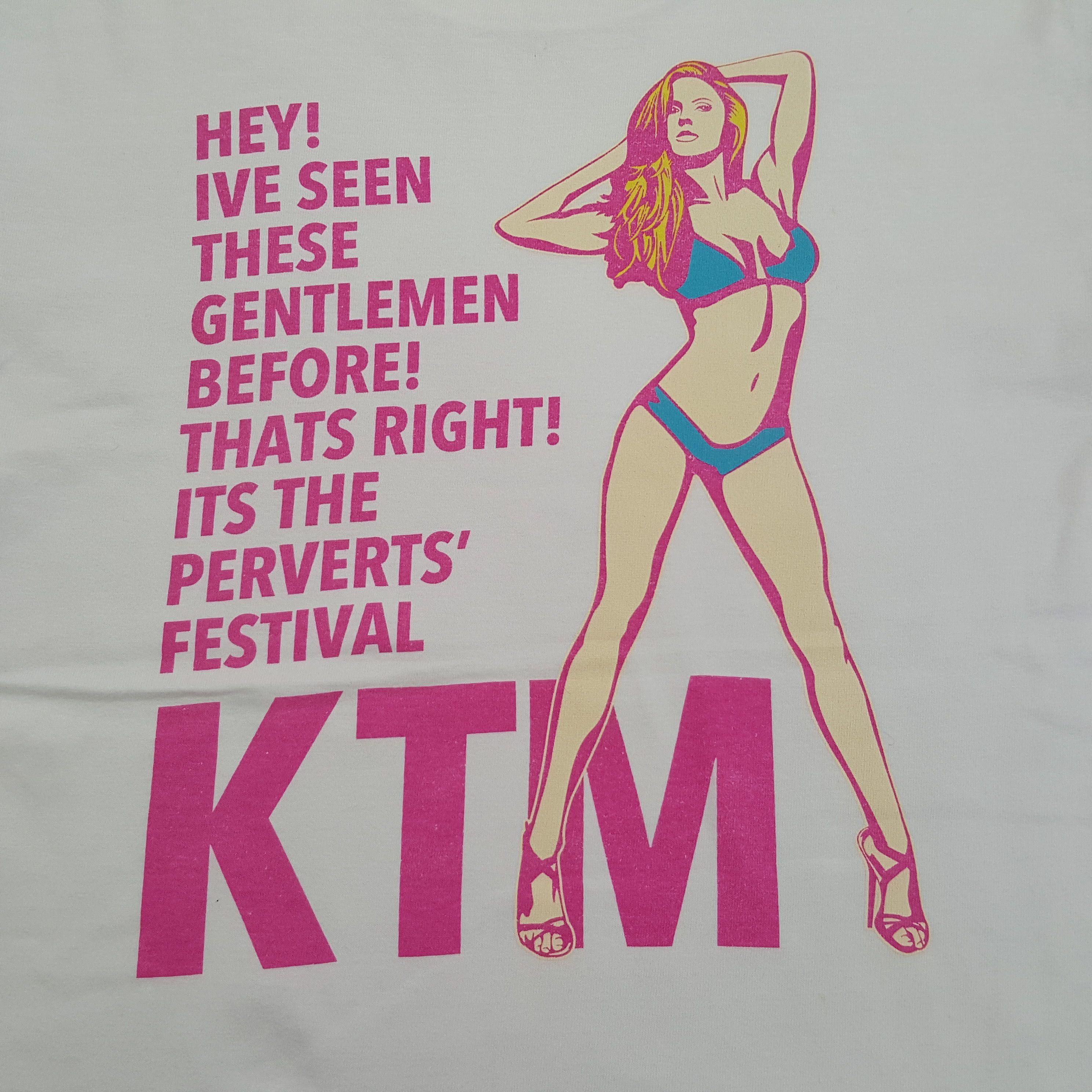 Vintage KTM Streetwear Tshirt Size US M / EU 48-50 / 2 - 2 Thumbnail