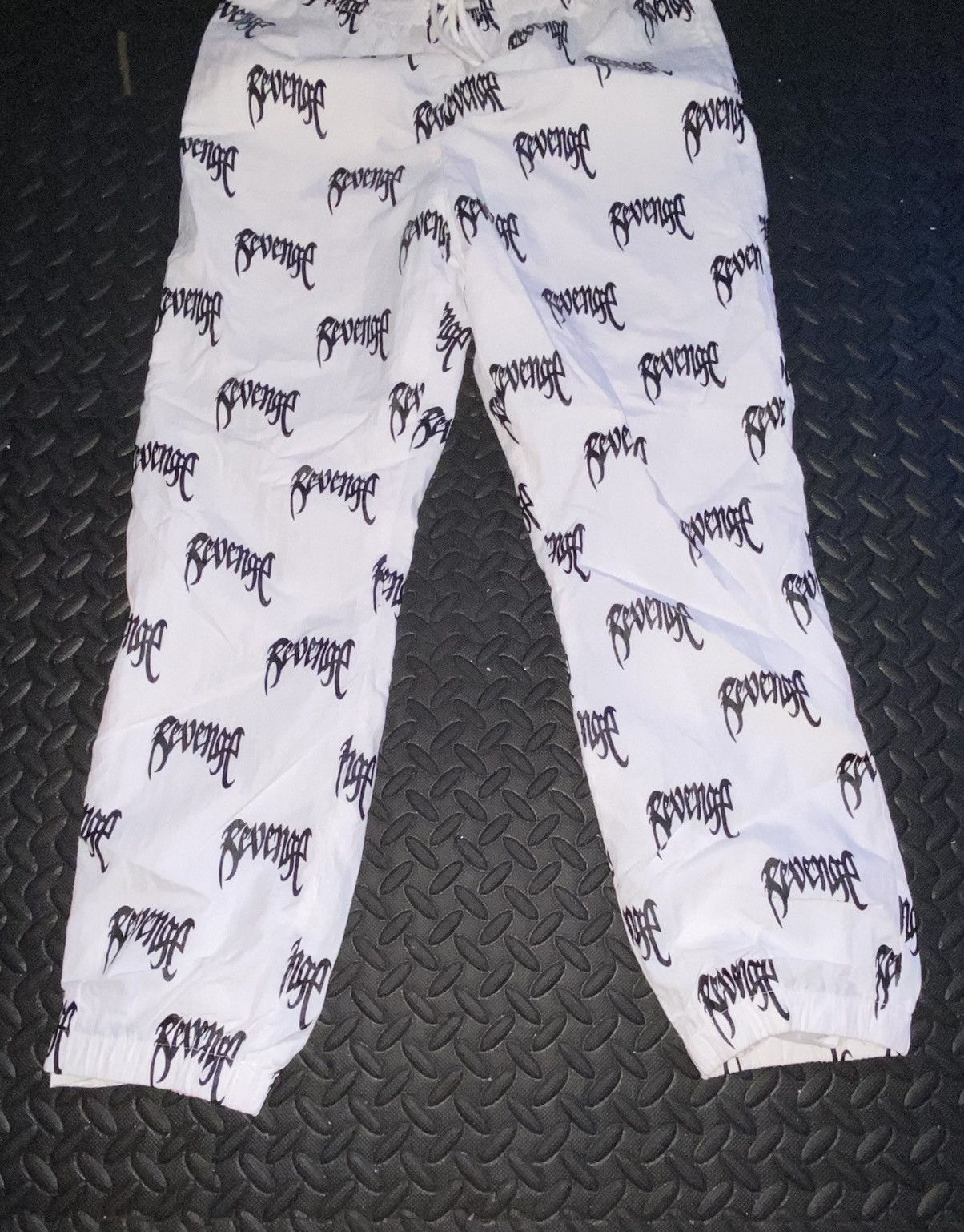 Revenge Revenge 3M White All Over Track Pants Size US 34 / EU 50 - 5 Thumbnail