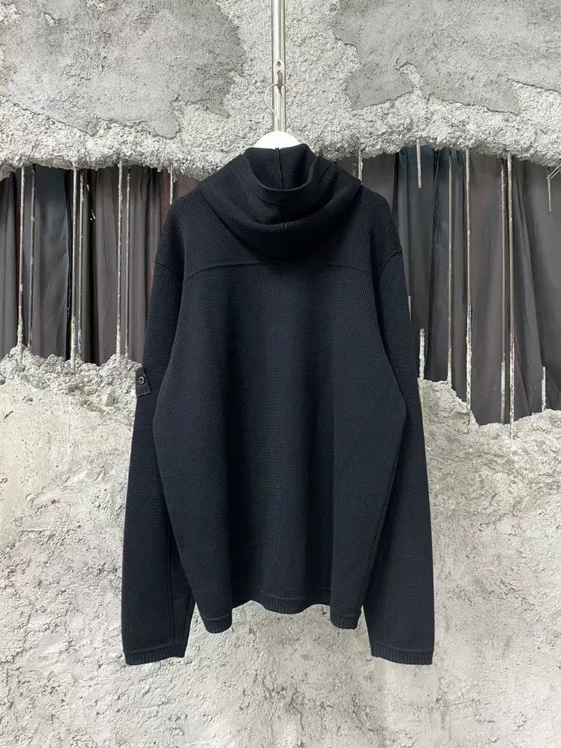 Stone Island Stone Island Wool Zip Hoodie Sweater -2506 Size US XL / EU 56 / 4 - 2 Thumbnail
