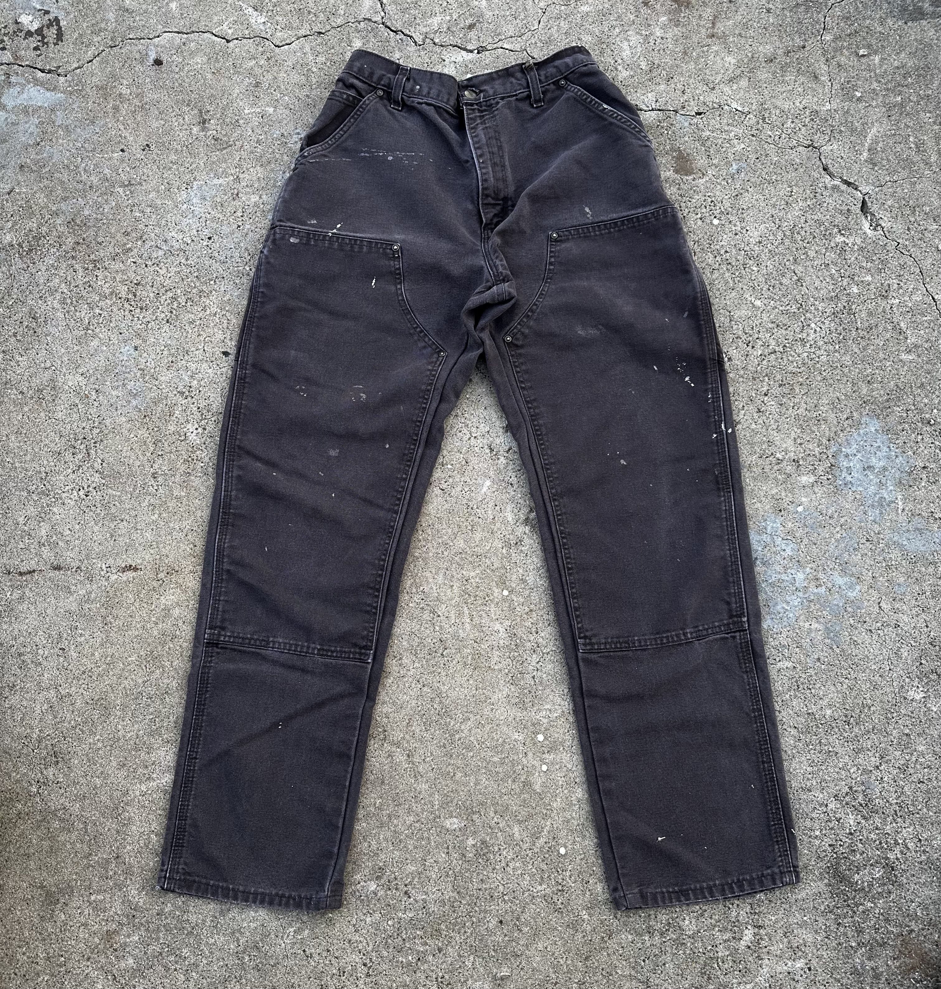 Carhartt Brown Carhartt Double Knees Size US 30 / EU 46 - 1 Thumbnail