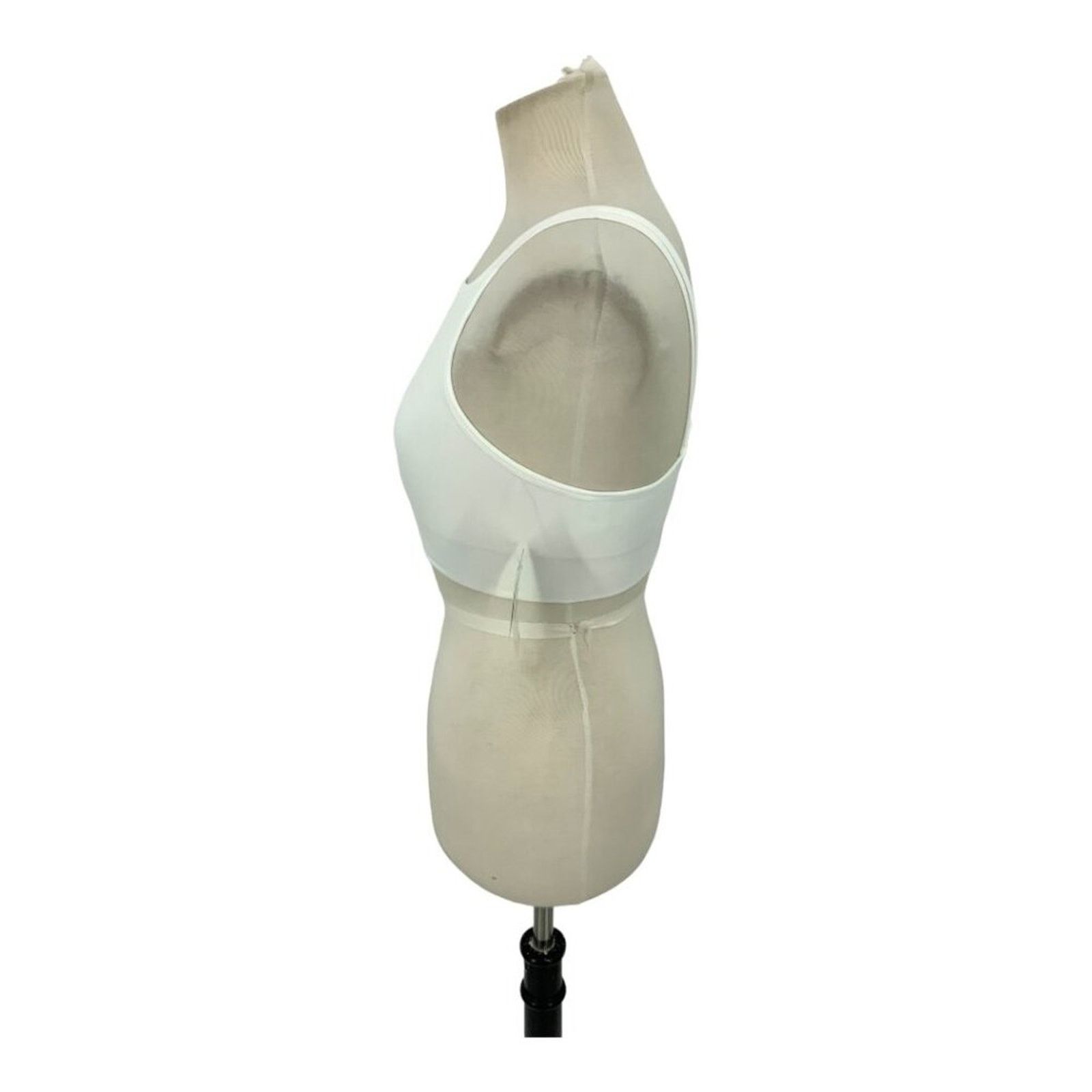 Other Z by Zella White Longline Sports Bra Medium NWT $17 MSRP Size M / US 6-8 / IT 42-44 - 3 Thumbnail
