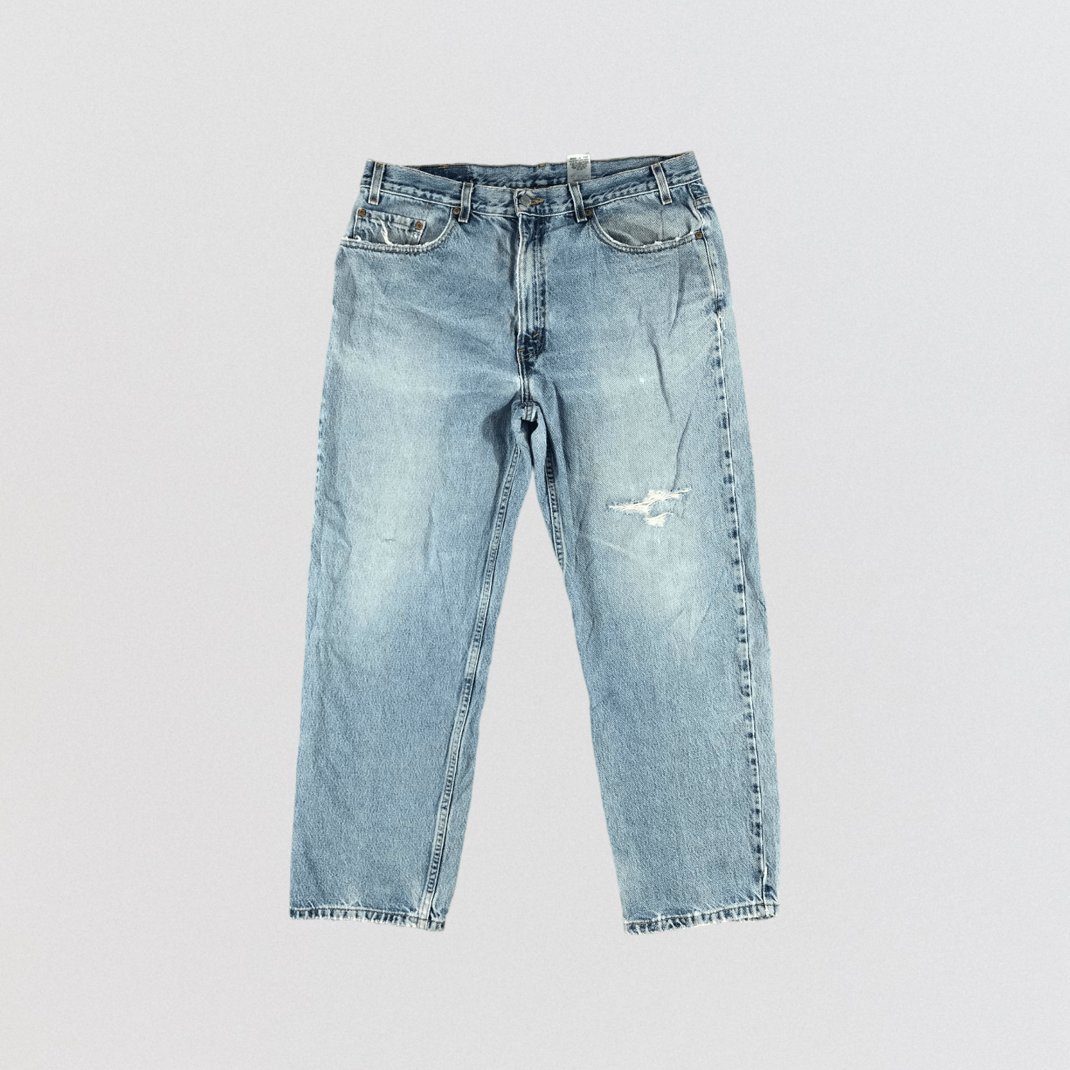Levi's × Vintage 90s Vintage Blue Wash Levis 550 Jeans-JM3116 Size US 37 - 1 Thumbnail