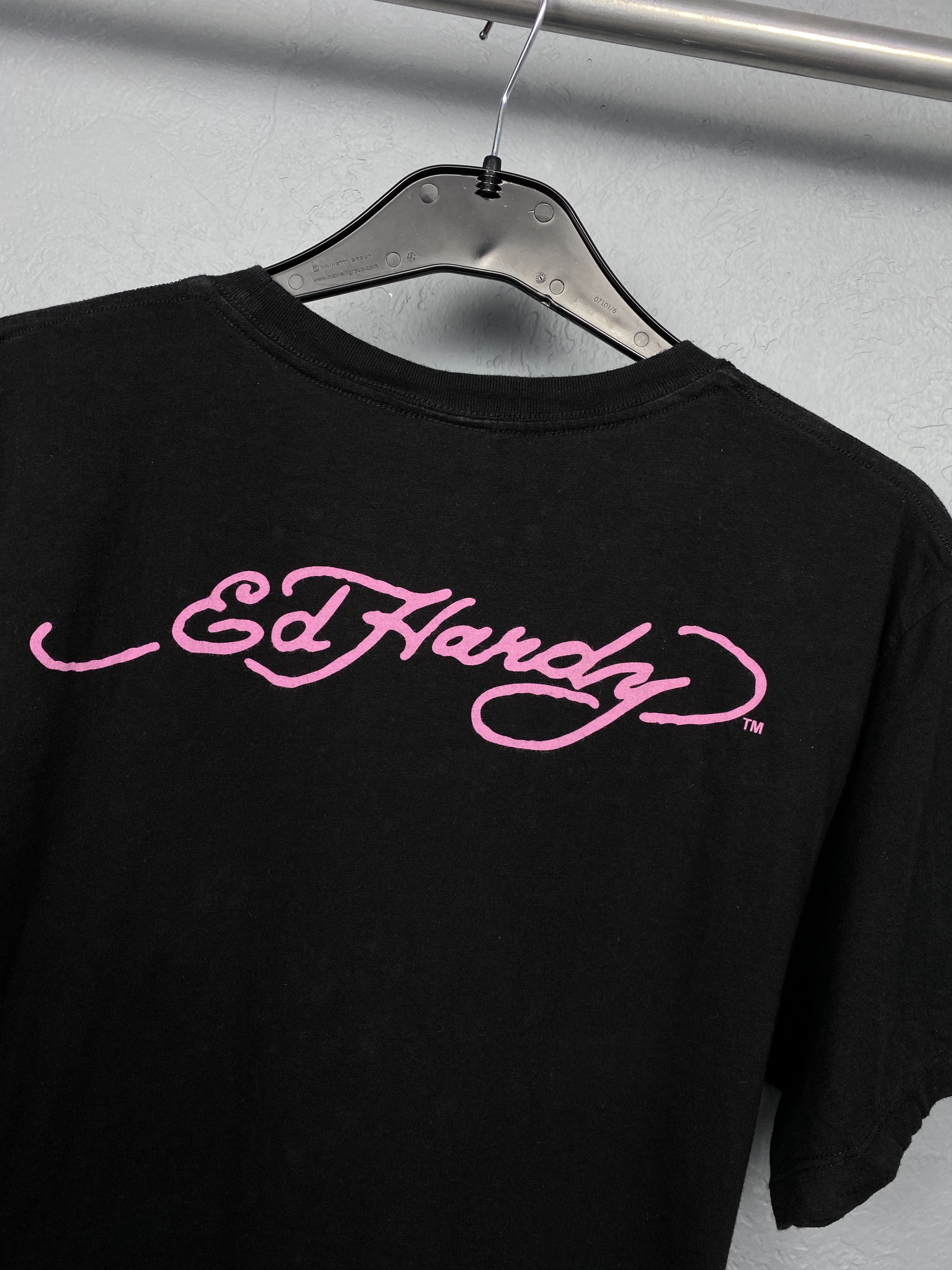 Christian Audigier Ed Hardy by Christian Audigier New York Vintage Mens T-Shirt Size US L / EU 52-54 / 3 - 7 Thumbnail