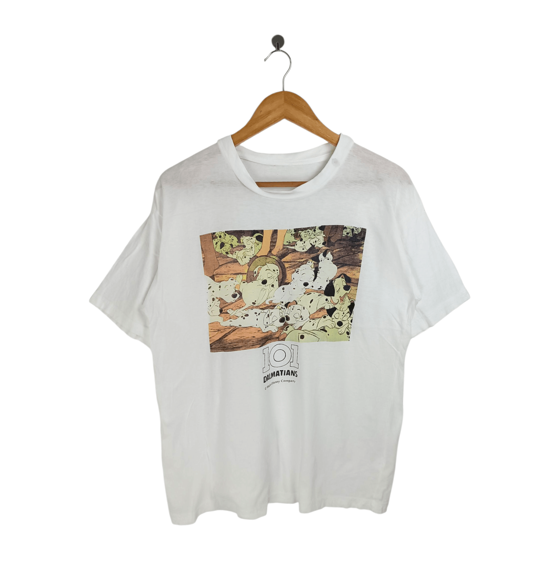 Vintage VINTAGE 90'S 101 DALMATIANS DISNEYS TEE mickey pooh goofy Size US M / EU 48-50 / 2 - 1 Thumbnail