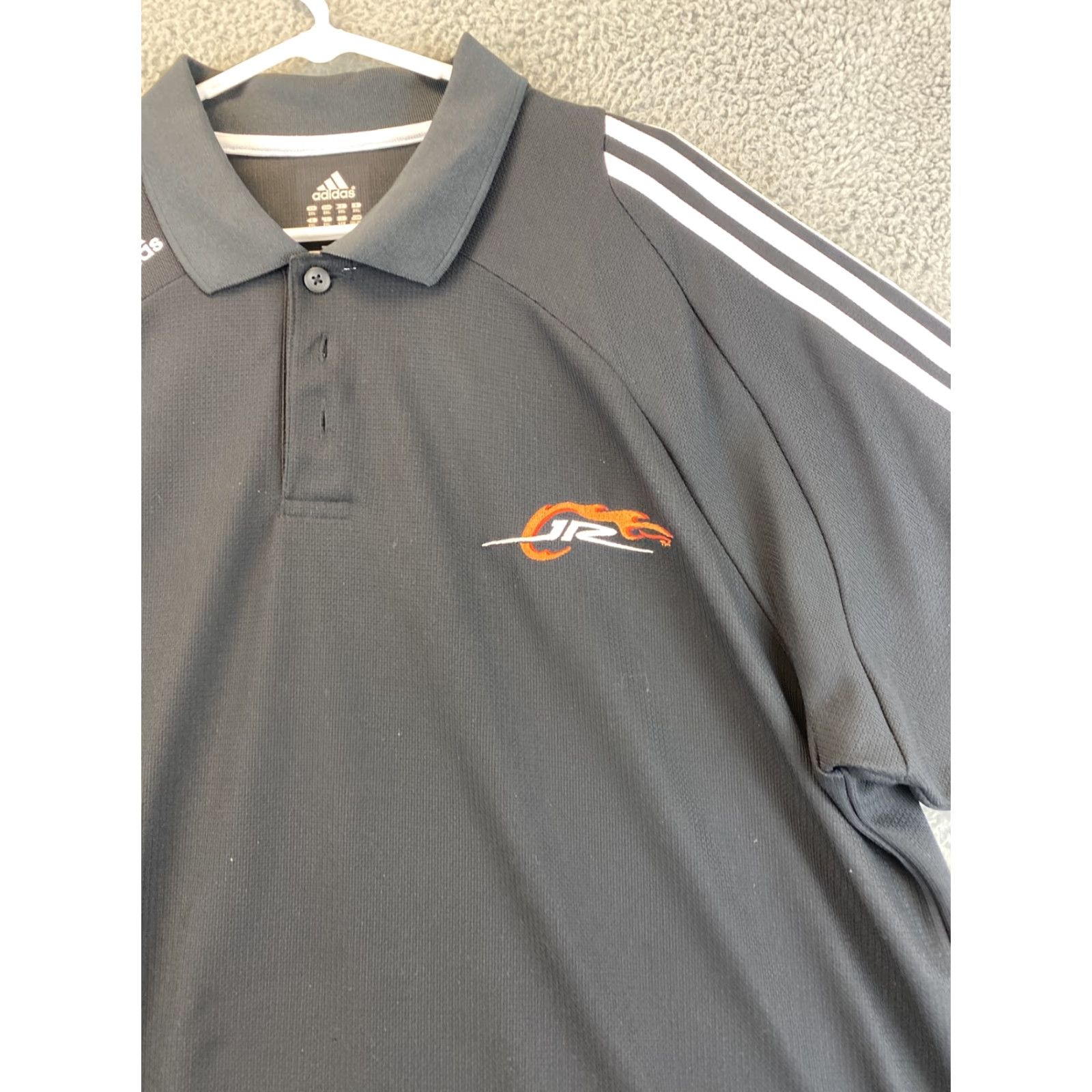 Adidas Adidas 2XL Mens Black Athletic Clima365 Short Sleeve Polo Shirt / 60-6 Size US XXL / EU 58 / 5 - 2 Thumbnail