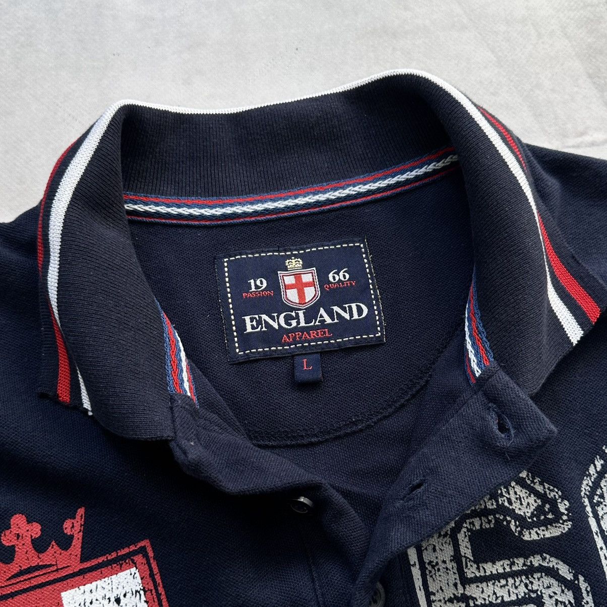 Hysteric Glamour × Undercover Y2K England Lion British Flag T Shirt Polo Galliano Vibe Size US L / EU 52-54 / 3 - 7 Thumbnail