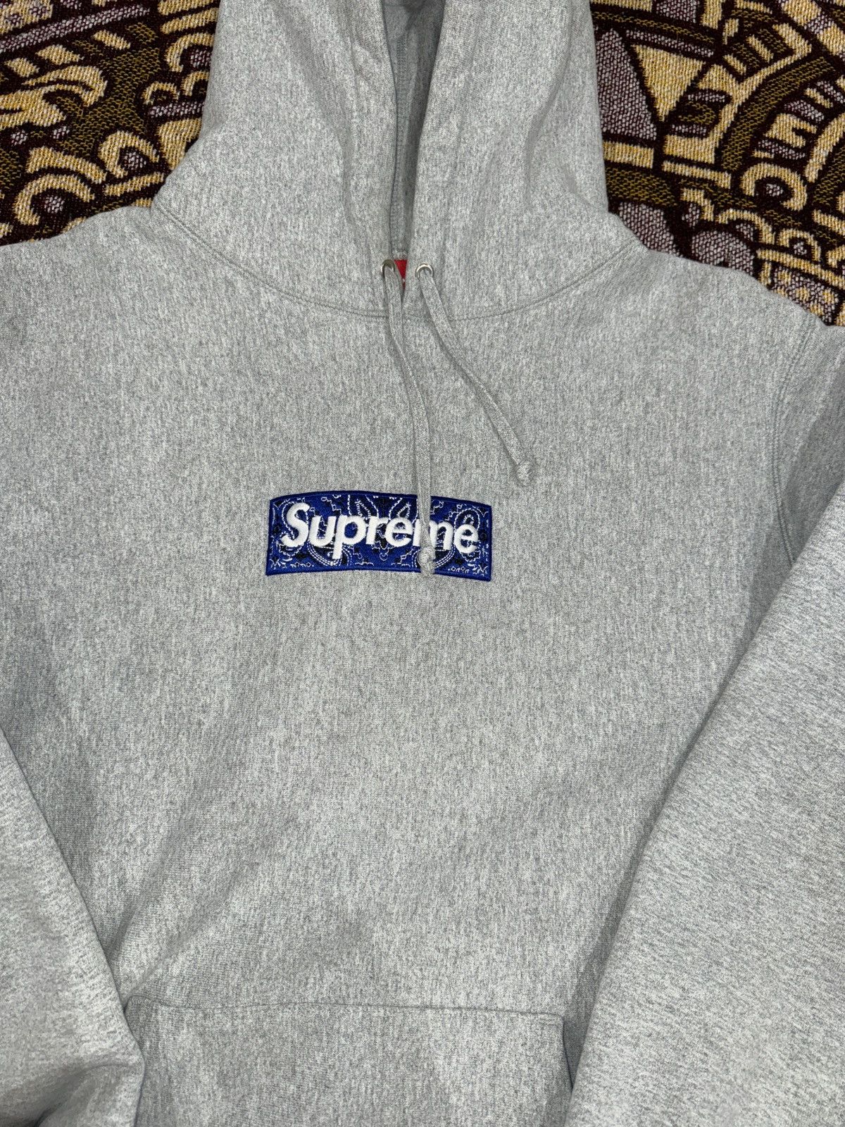 Supreme Supreme Blue Bandana Box Logo Bogo Size US L / EU 52-54 / 3 - 3 Thumbnail