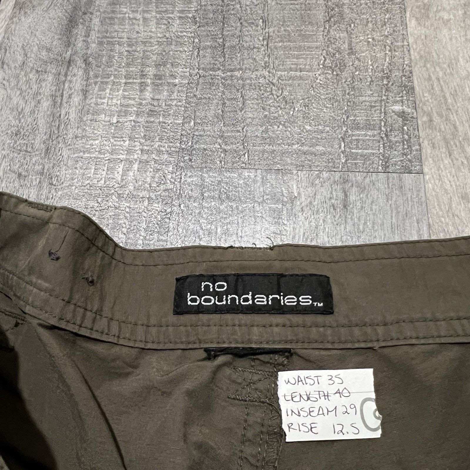 Vintage Vintage Y2K No Boundaries Pants Baggy Skater Raver 35 Size US 34 / EU 50 - 8 Thumbnail