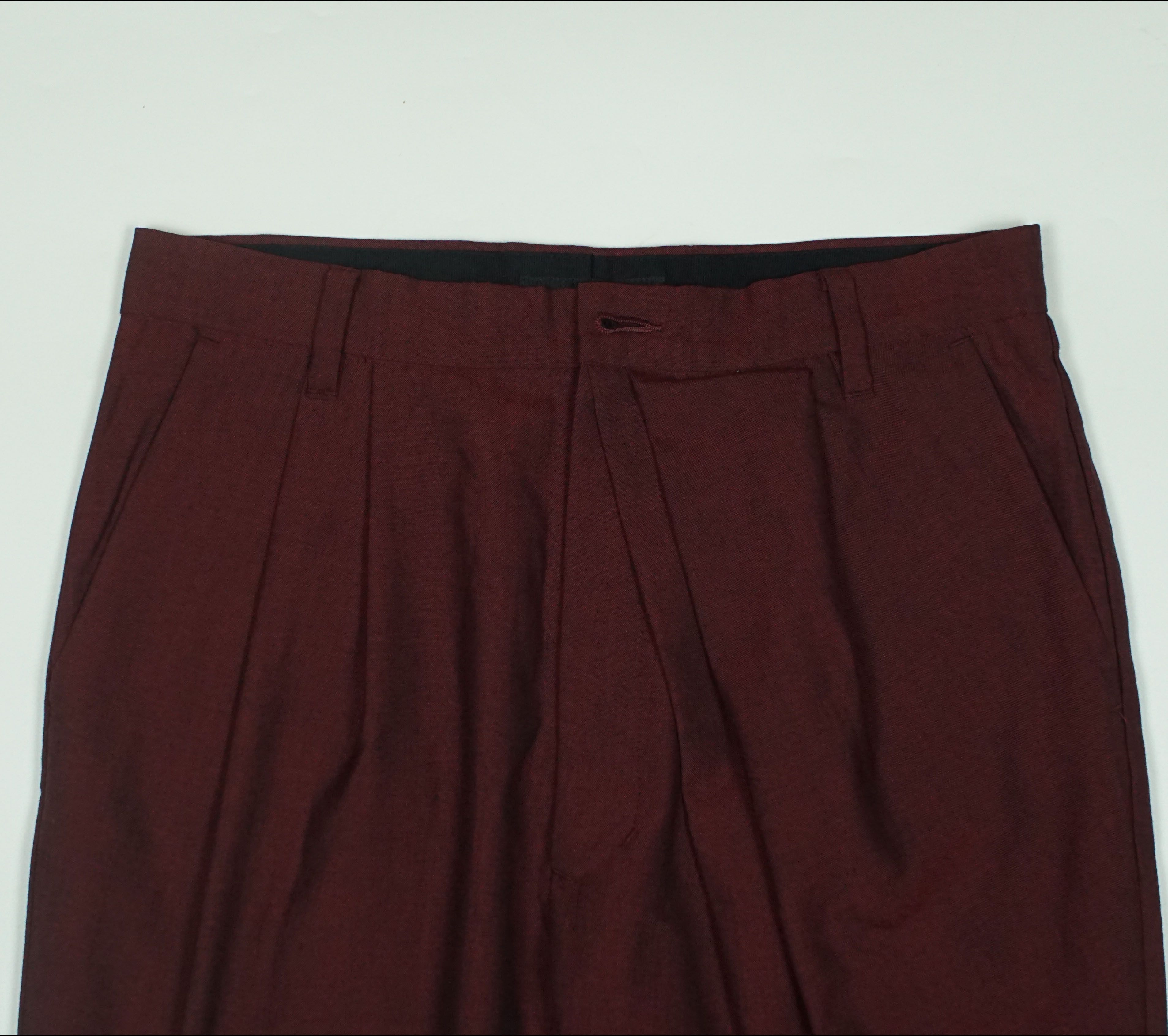 Issey Miyake *NoTariff Cabane de Zucca Pleated Trousers Size 29" - 5 Thumbnail