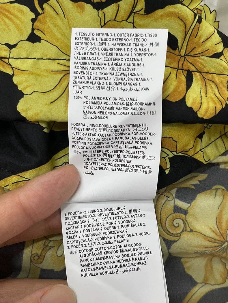 Versace Versace Printed letter hooded coat Size L / US 10 / IT 46 - 6 Thumbnail