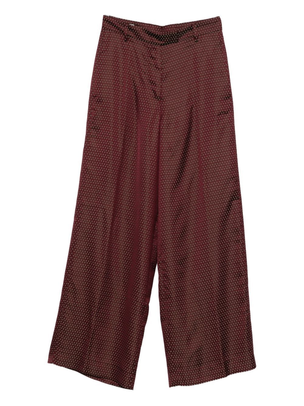 Dries Van Noten PENN COTTON TROUSERS Size 26" / US 2 / IT 38 - 1 Thumbnail