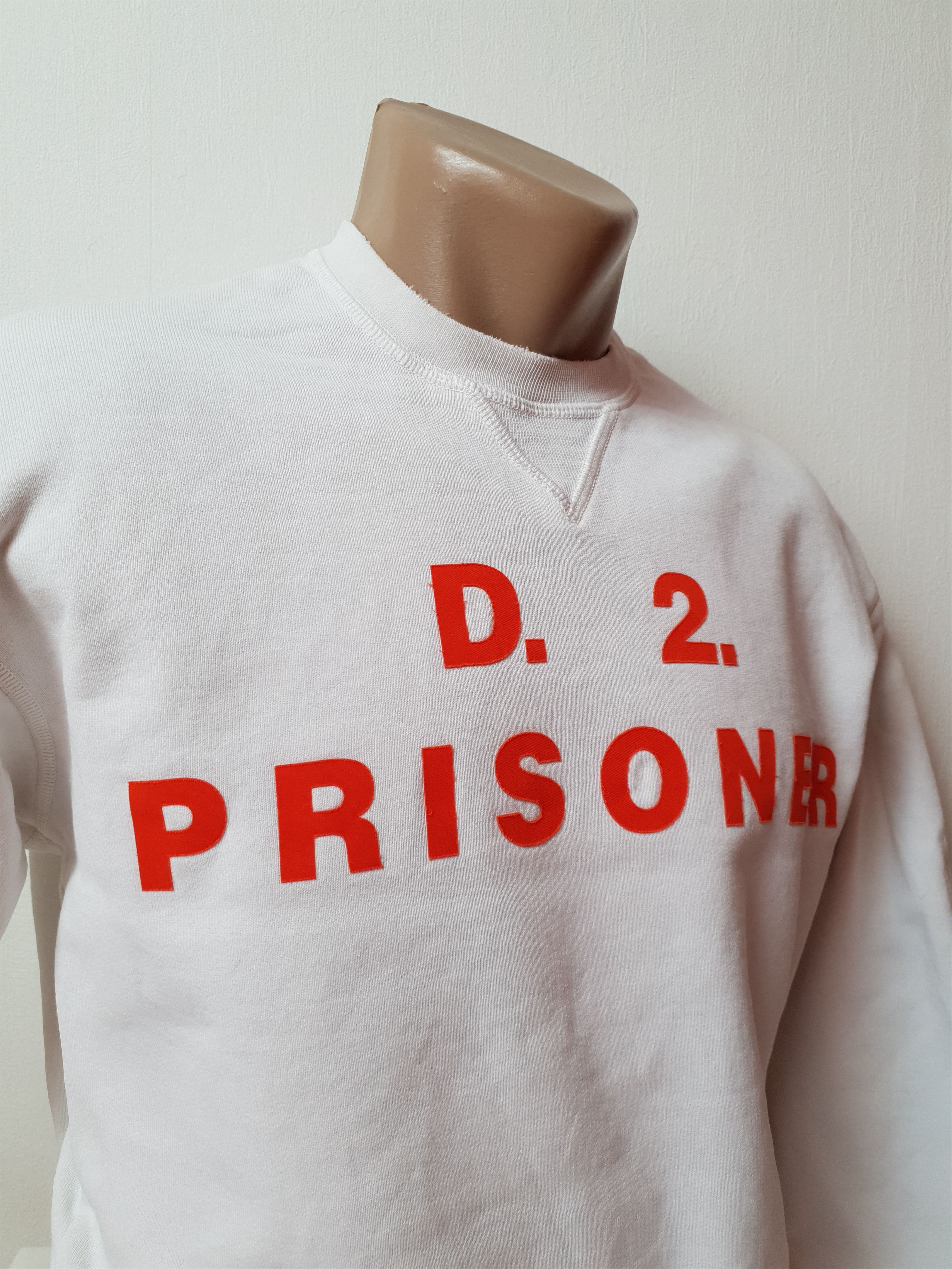 Dsquared2 Dsquared2 Sweatshirt White Hoodie Size M Made in Italy Size US M / EU 48-50 / 2 - 7 Thumbnail