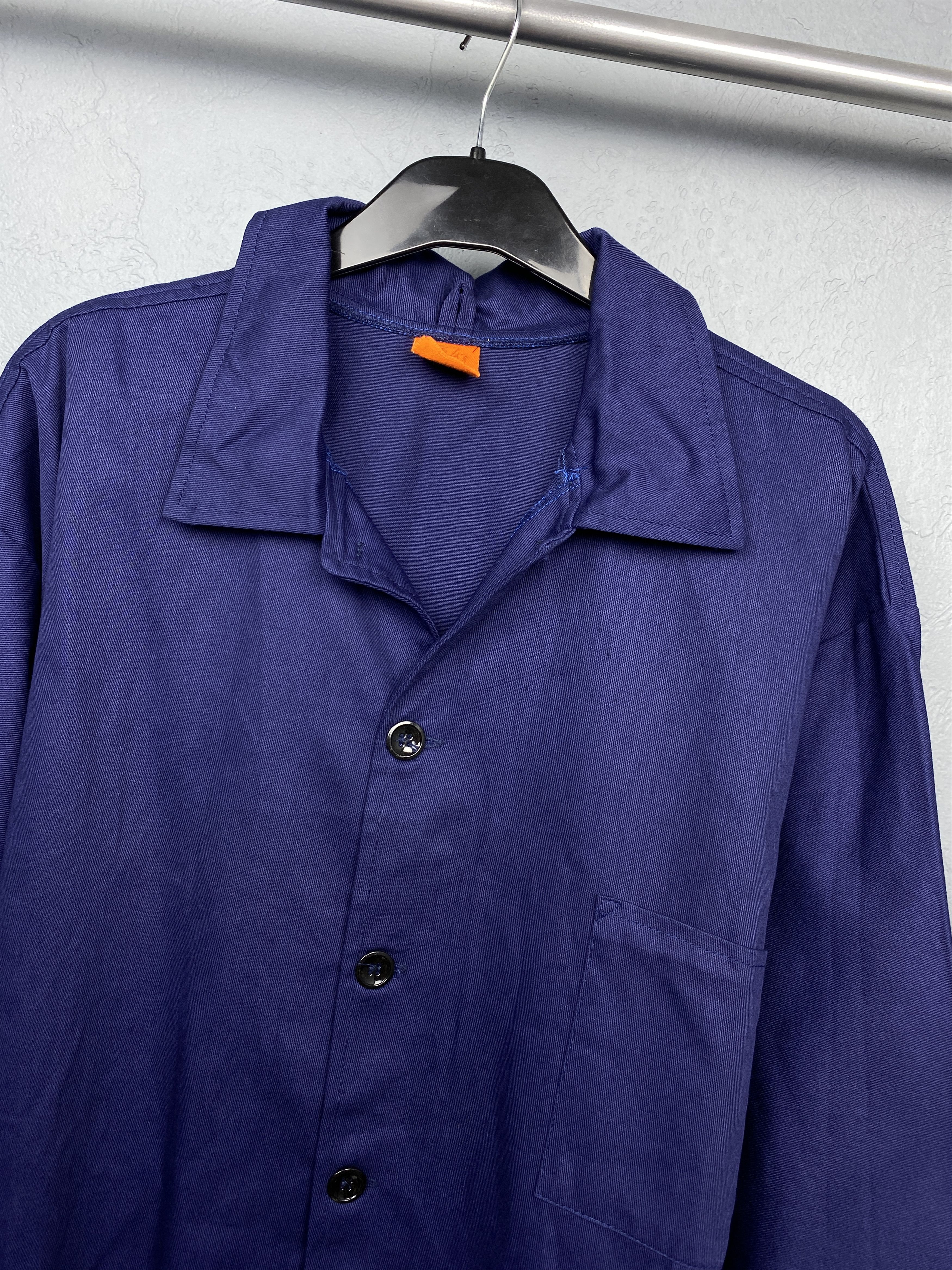 Le Laboureur 90s Vintage Mens French Workwear Chore Utility Jacket Size US XL / EU 56 / 4 - 2 Thumbnail