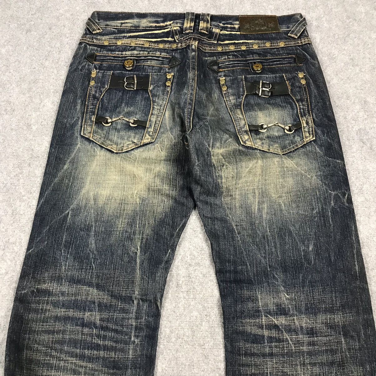 Hysteric Glamour × Japanese Brand × Vintage FALRE DENIM RED PERPER DENIM RUSTY BOOT CUT PANTS Size US 32 / EU 48 - 13 Thumbnail