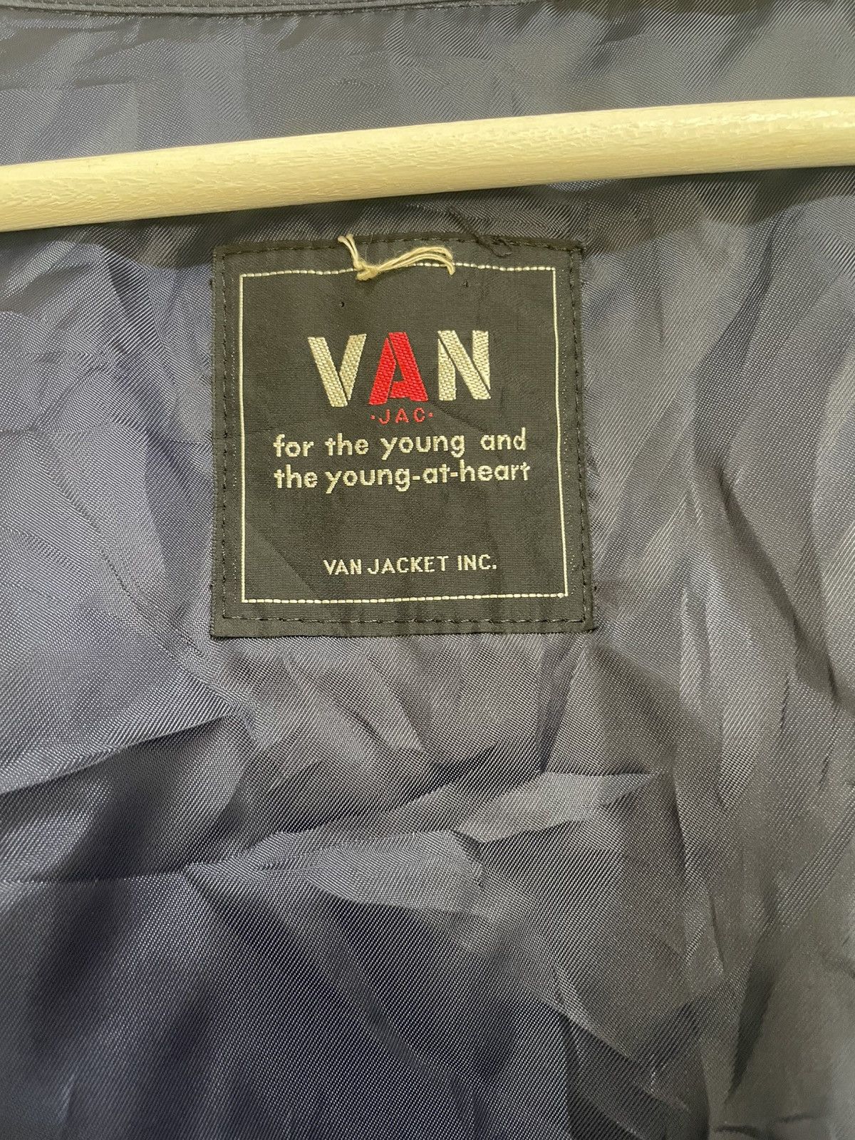 Japanese Brand Vintage van jac plaid lined overcoat Size US M / EU 48-50 / 2 - 11 Thumbnail