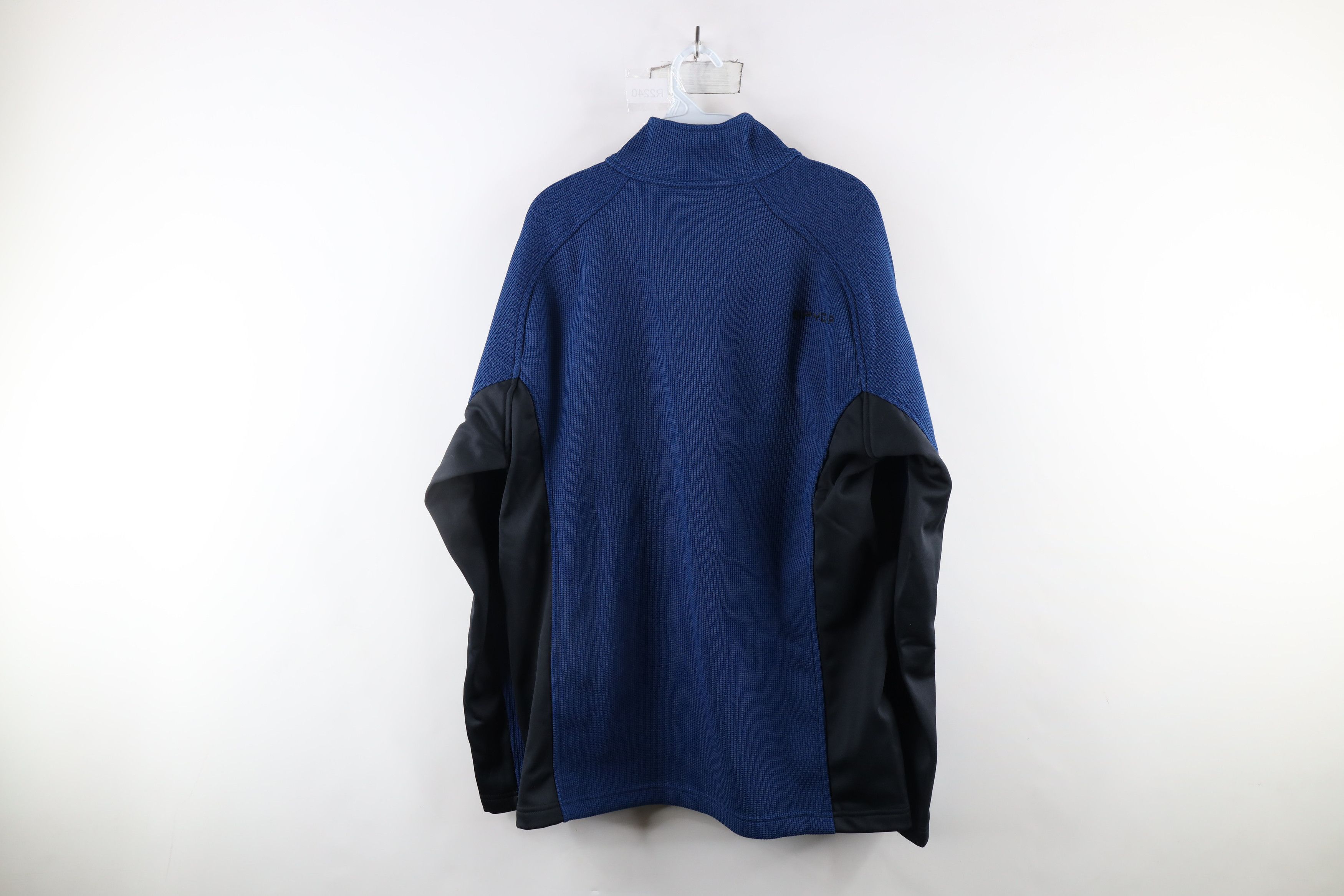 Spyder × Vintage New Spyder Gait Ribbed Knit Half Zip Pullover Sweater Jacket Size US XL / EU 56 / 4 - 11 Thumbnail