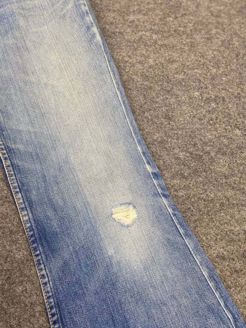Wrangler Vintage wrangler bootcut flare distressed denim Size US 28 / EU 44 - 9 Thumbnail