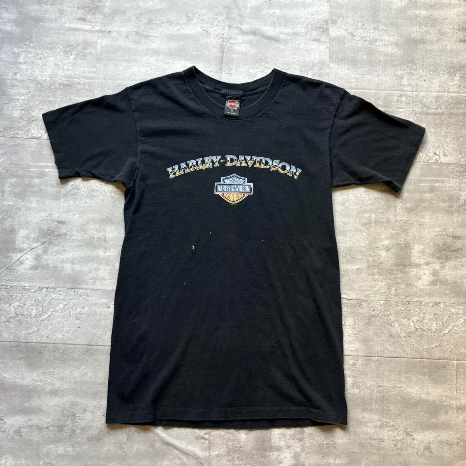 Harley Davidson Vintage 1990s harley davidson flame Size US M / EU 48-50 / 2 - 2 Thumbnail